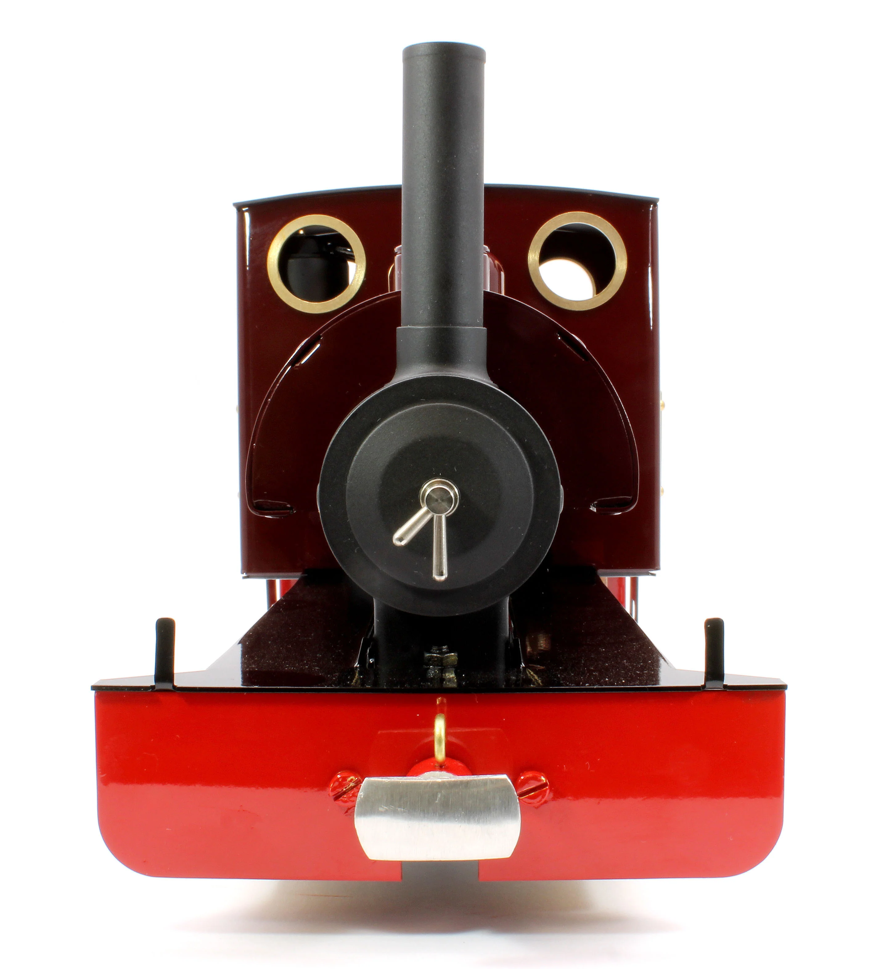 BERTIE-FEM-NI 0-4-0 Saddle Tank 'Bertie' Fairlie Engine Maroon (Manual, Uninsulated Wheels) Steam Locomotive - Image 7