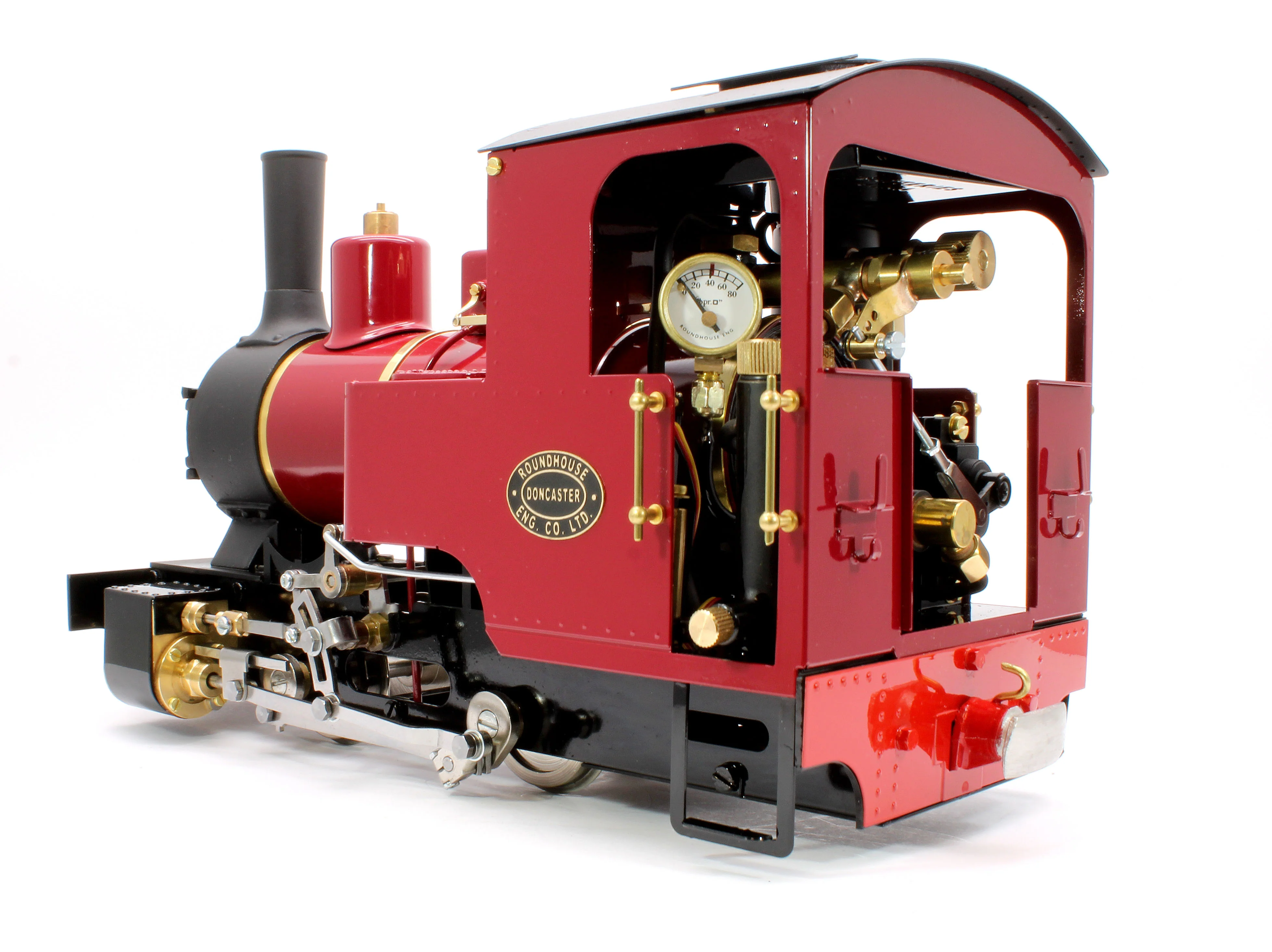 BRC-MAROON-NI 0-4-0 Side Tank Engine 'Billy' Maroon (Radio Control, Uninsulated Wheels) Steam Locomotive - Image 3