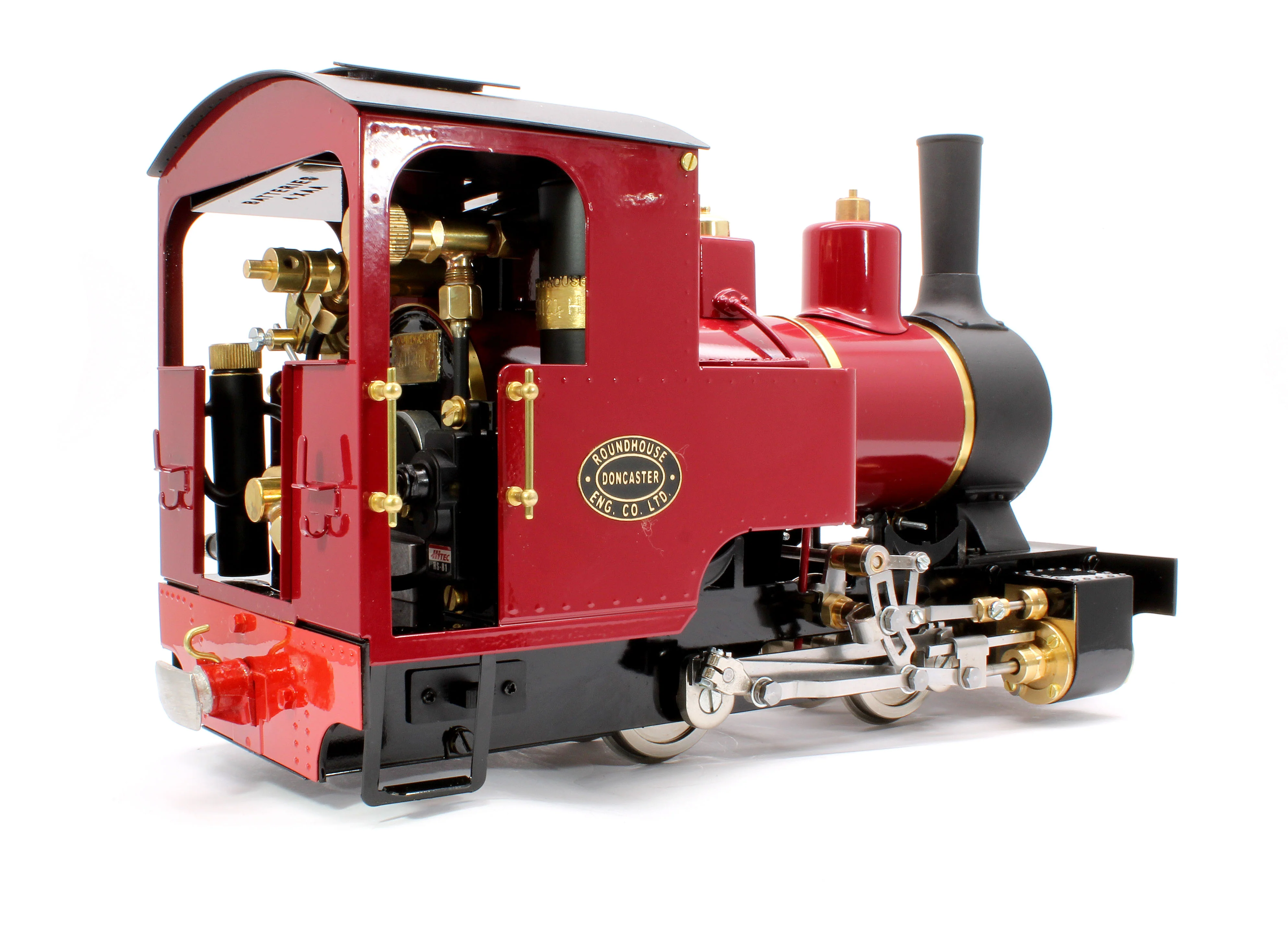 BRC-MAROON-NI 0-4-0 Side Tank Engine 'Billy' Maroon (Radio Control, Uninsulated Wheels) Steam Locomotive - Image 4
