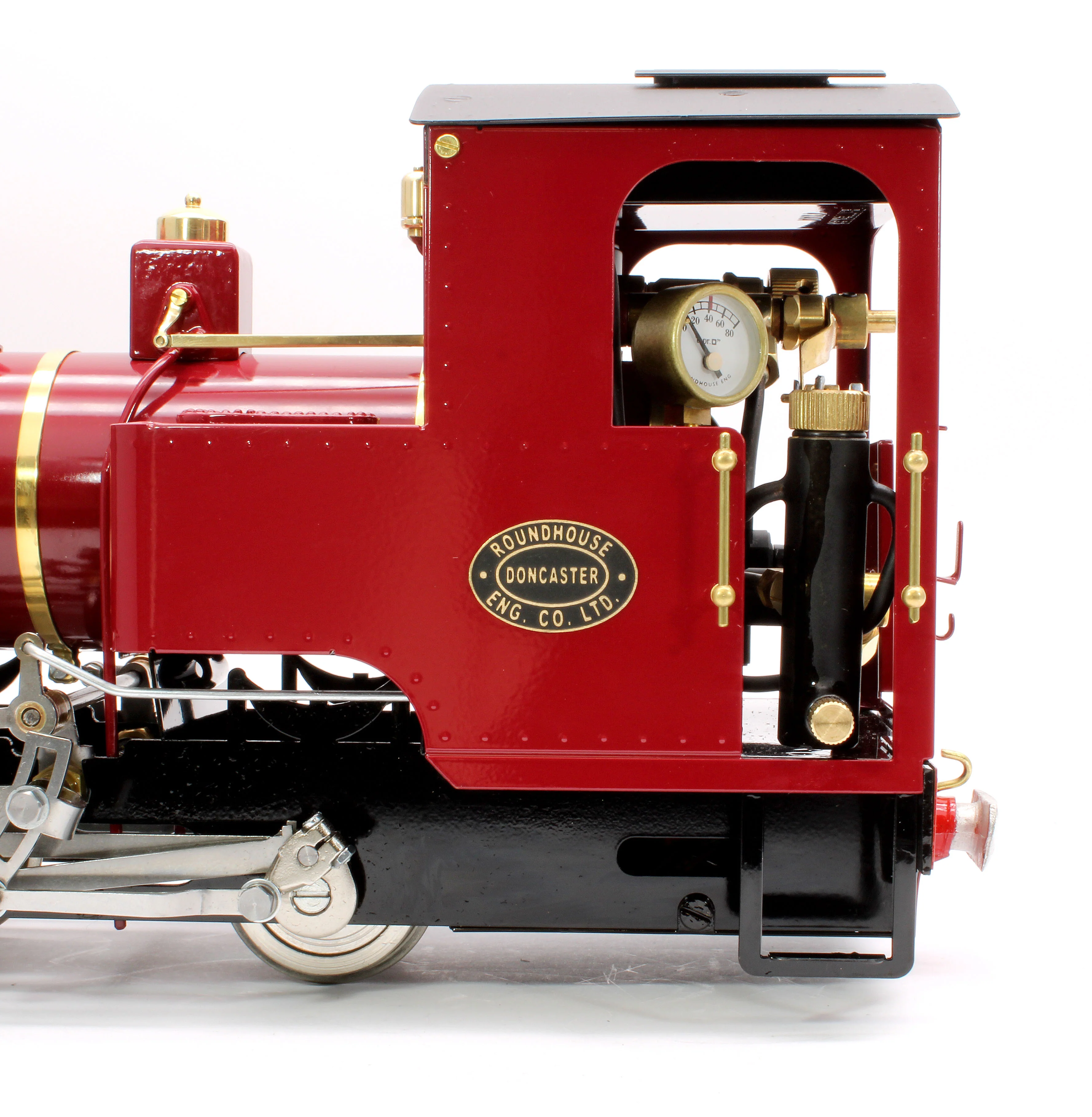 BRC-MAROON-NI 0-4-0 Side Tank Engine 'Billy' Maroon (Radio Control, Uninsulated Wheels) Steam Locomotive - Image 9