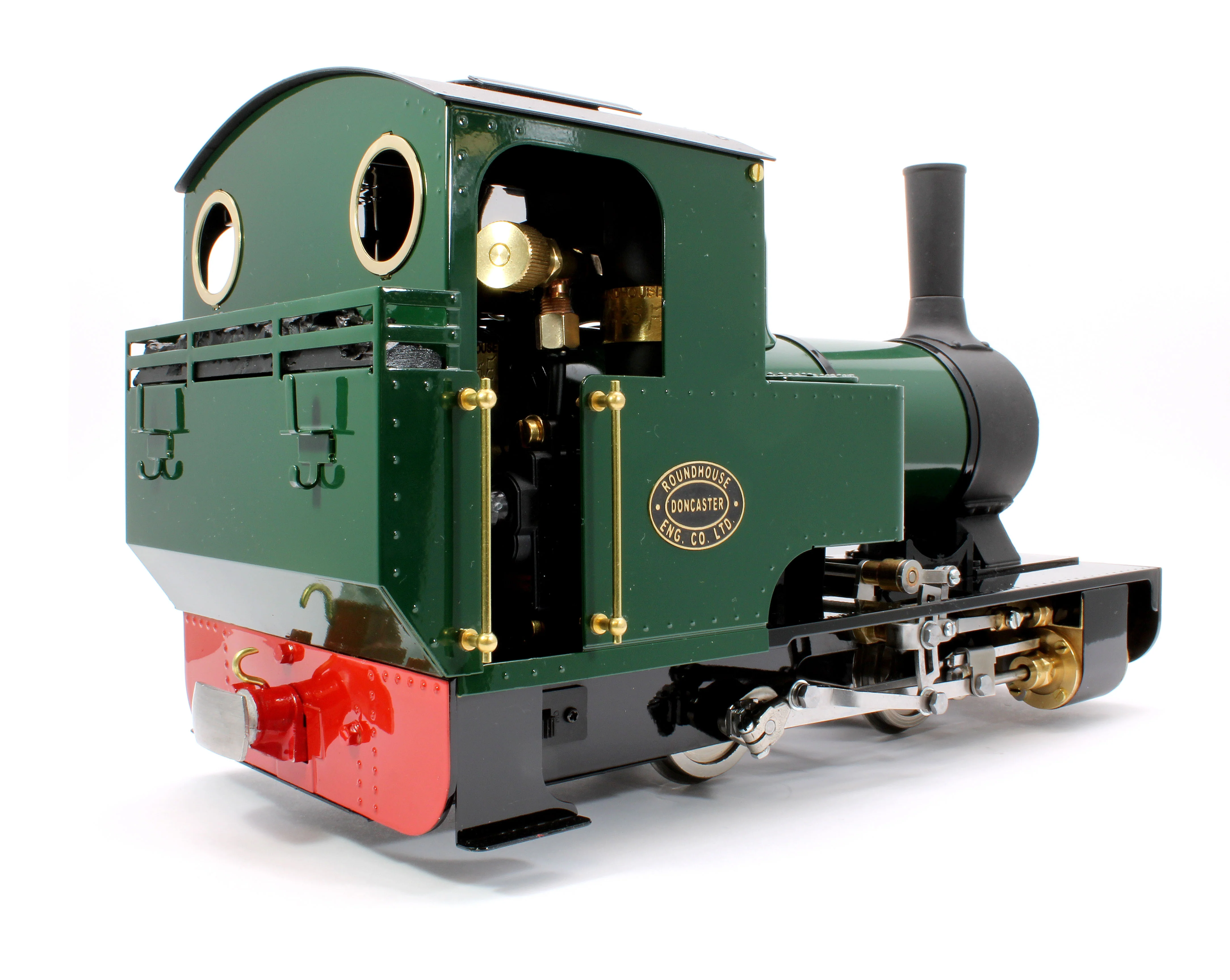 EMILY-BRUNGREEN-I 0-4-0 Tank 'Emily' Deep Brunswick Green (Radio Control, Insulated Wheels) Steam Locomotive - Image 4