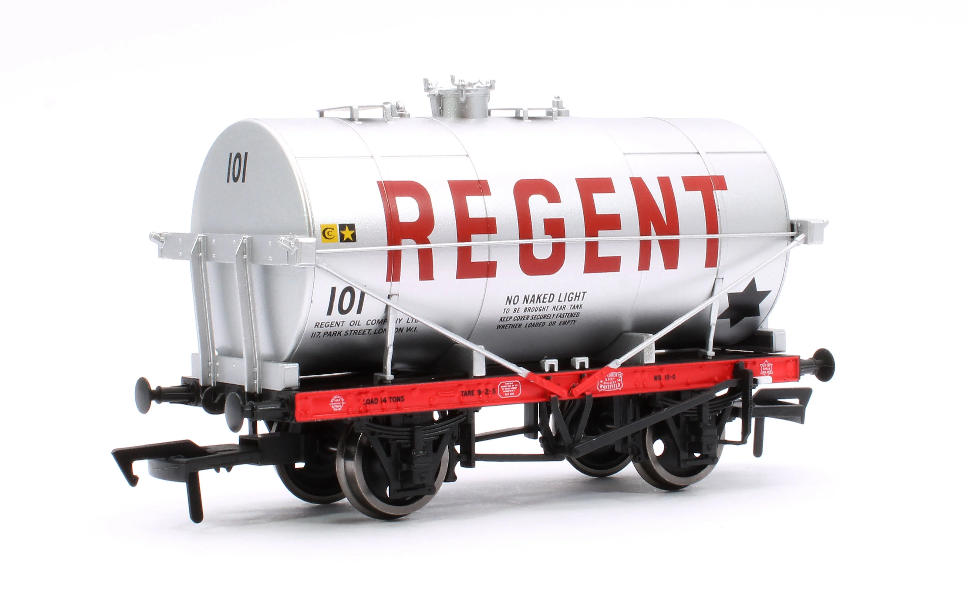 4F-058-003 14T Tank Wagon Class A Regent (Red Letters) Silver 101