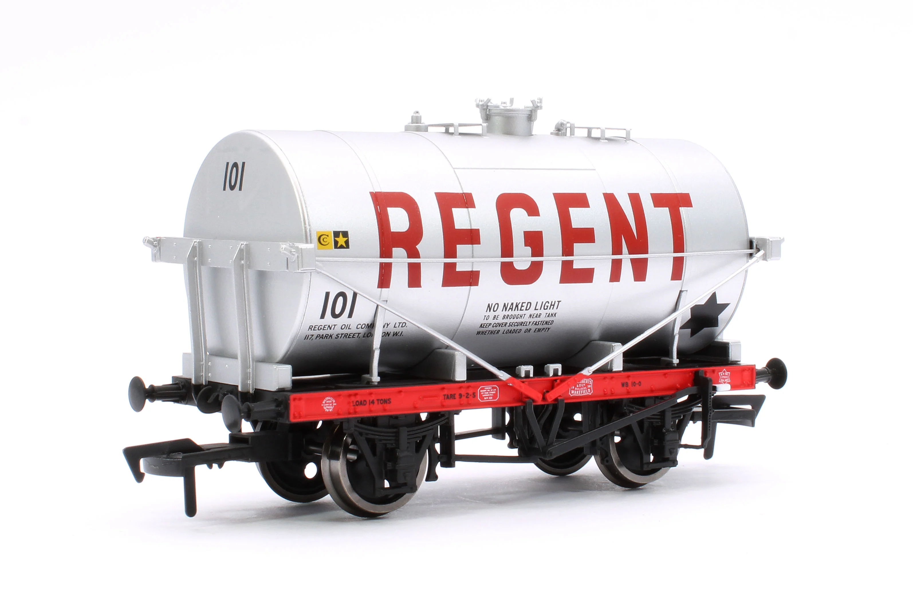 4F-058-003 14T Tank Wagon Class A Regent (Red Letters) Silver 101 - Image 3