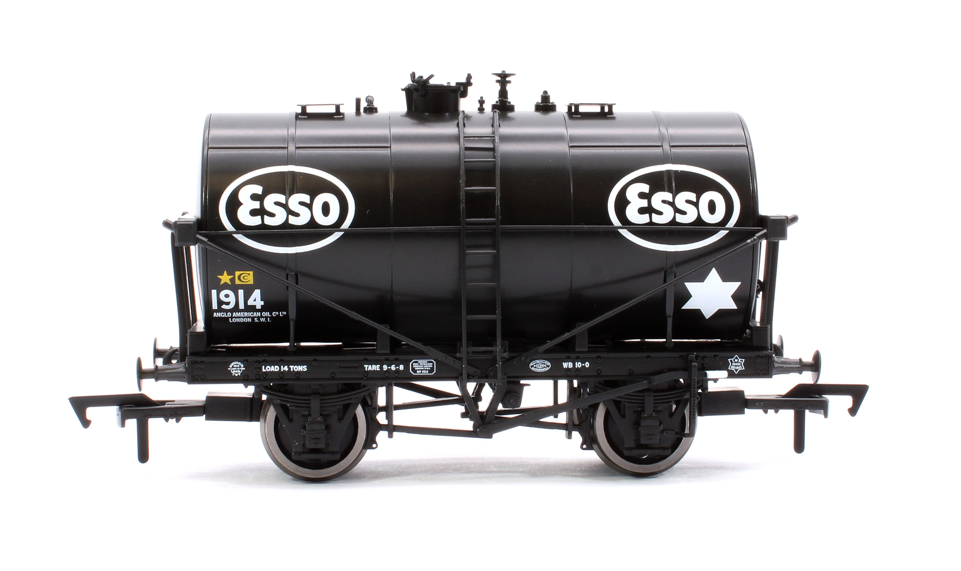 4F-059-004 14T Tank Wagon Class B Shell Esso Black 1914 - Image 2