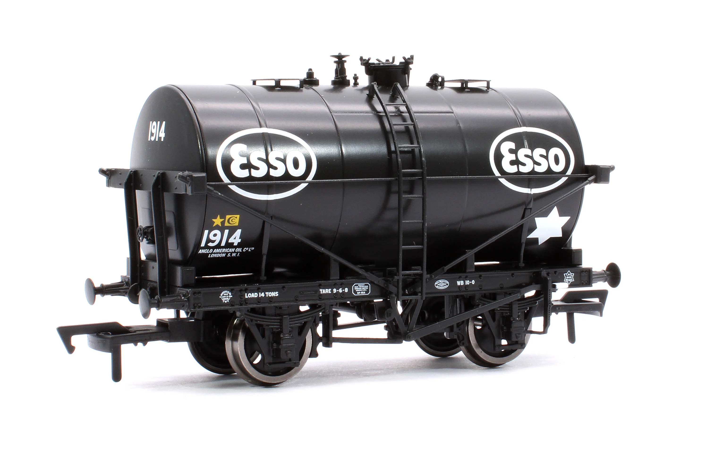 4F-059-004 14T Tank Wagon Class B Shell Esso Black 1914 - Image 3