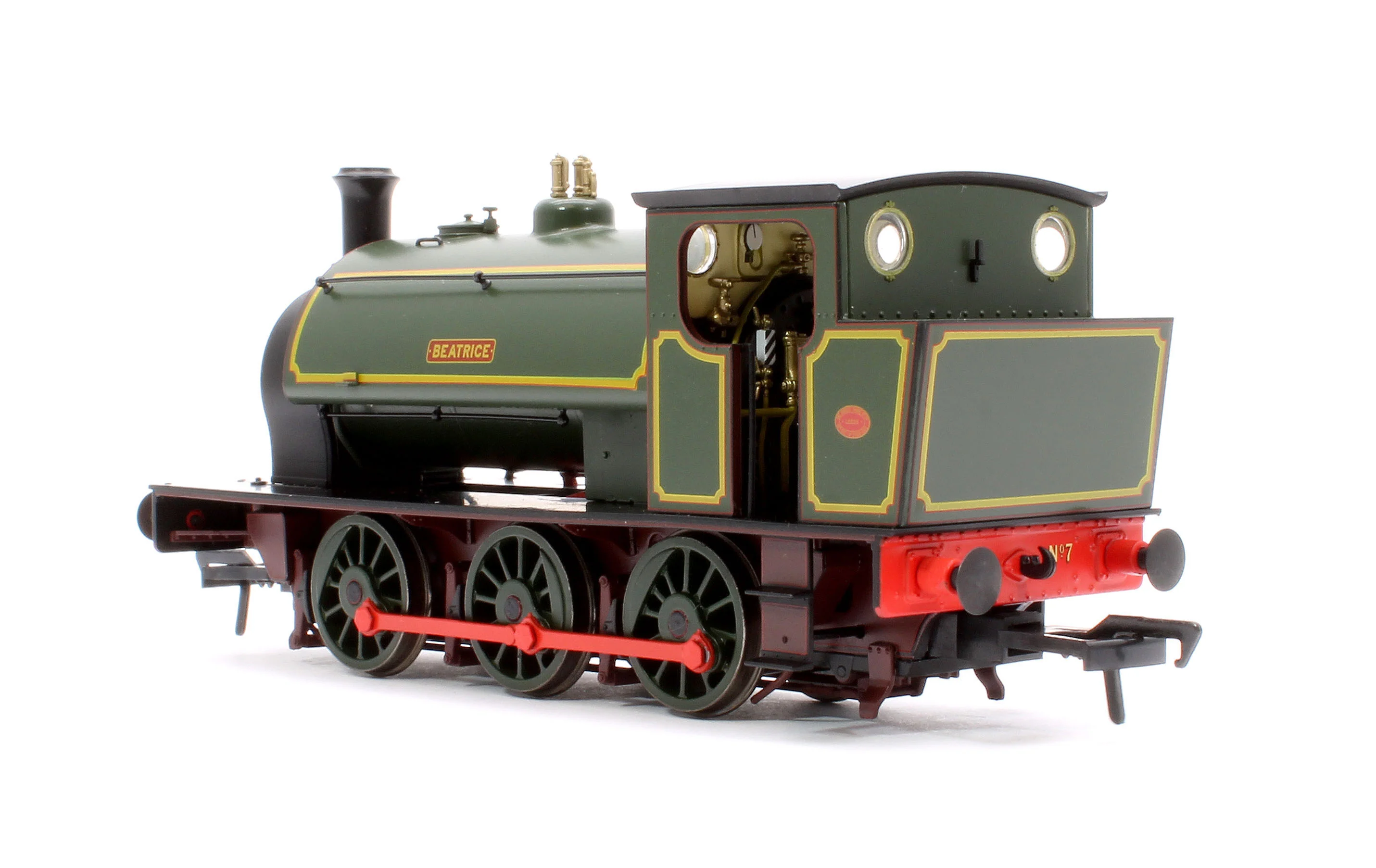 903513 16" Hunslet "Beatrice" Lined Green No. 2705 (as preserved at Embsay & Bolton Abbey Steam Railway) - Steam Tank Locomotive - DCC Sound - Image 2