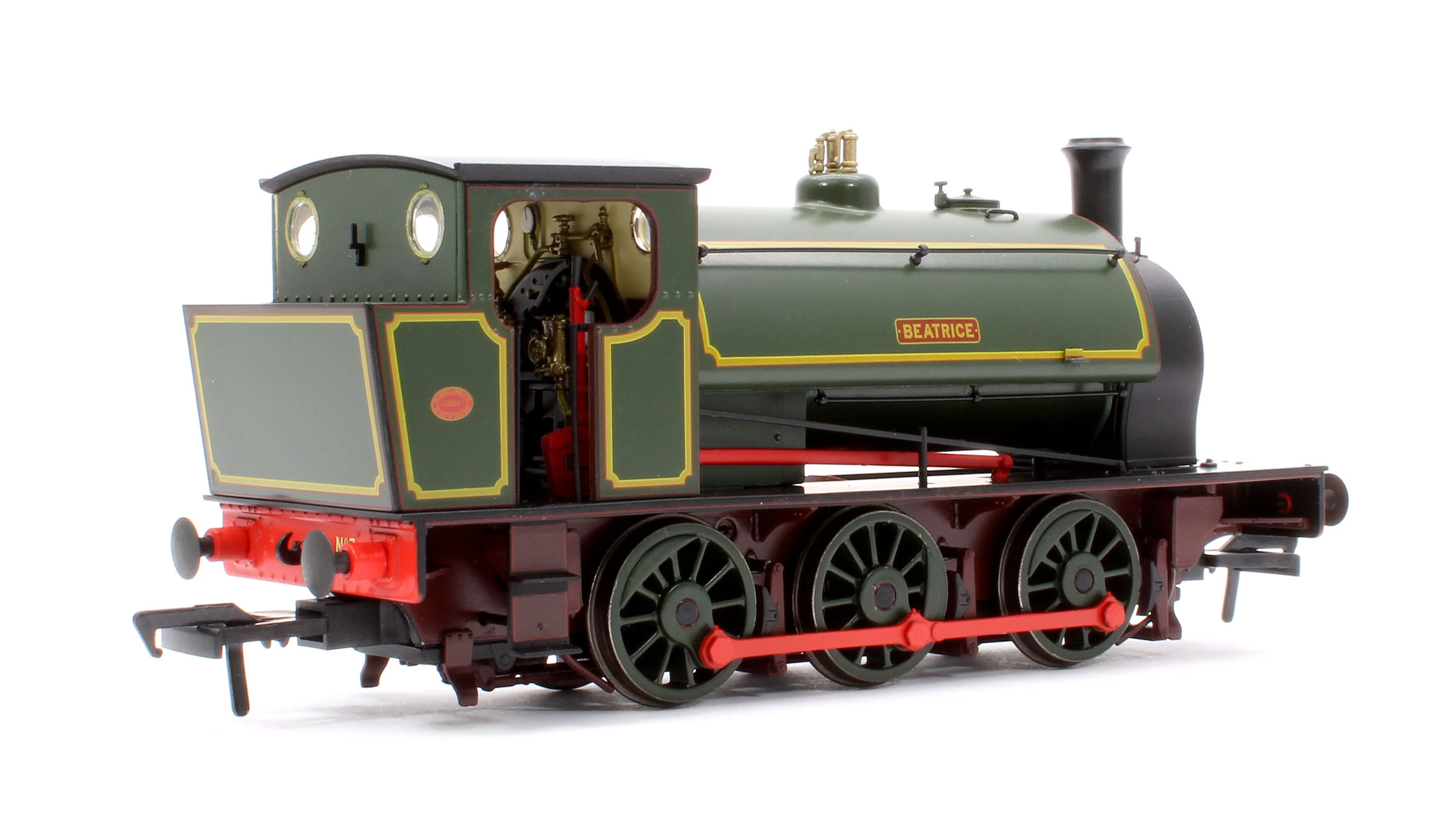 903513 16" Hunslet "Beatrice" Lined Green No. 2705 (as preserved at Embsay & Bolton Abbey Steam Railway) - Steam Tank Locomotive - DCC Sound - Image 3