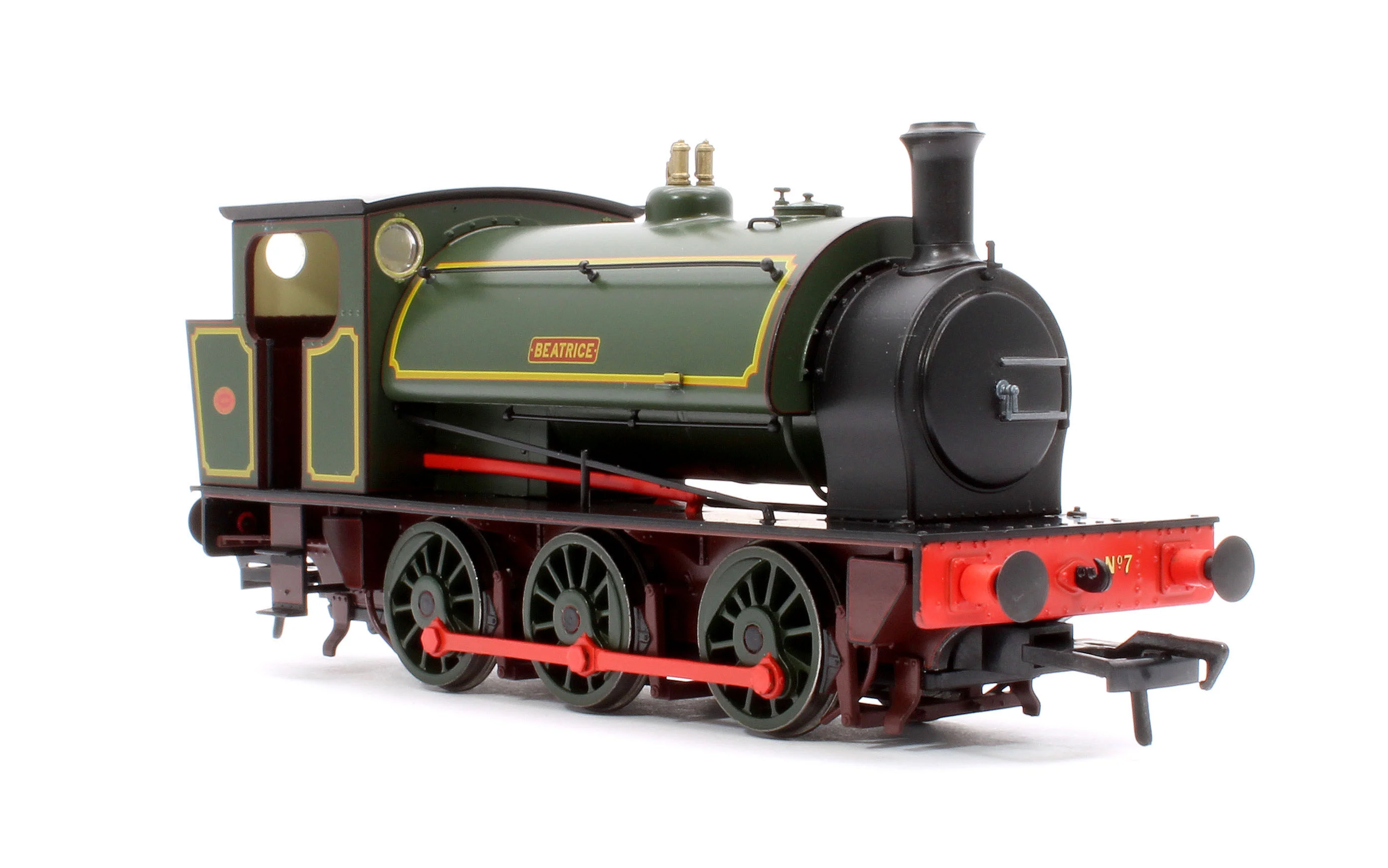 903513 16" Hunslet "Beatrice" Lined Green No. 2705 (as preserved at Embsay & Bolton Abbey Steam Railway) - Steam Tank Locomotive - DCC Sound - Image 4