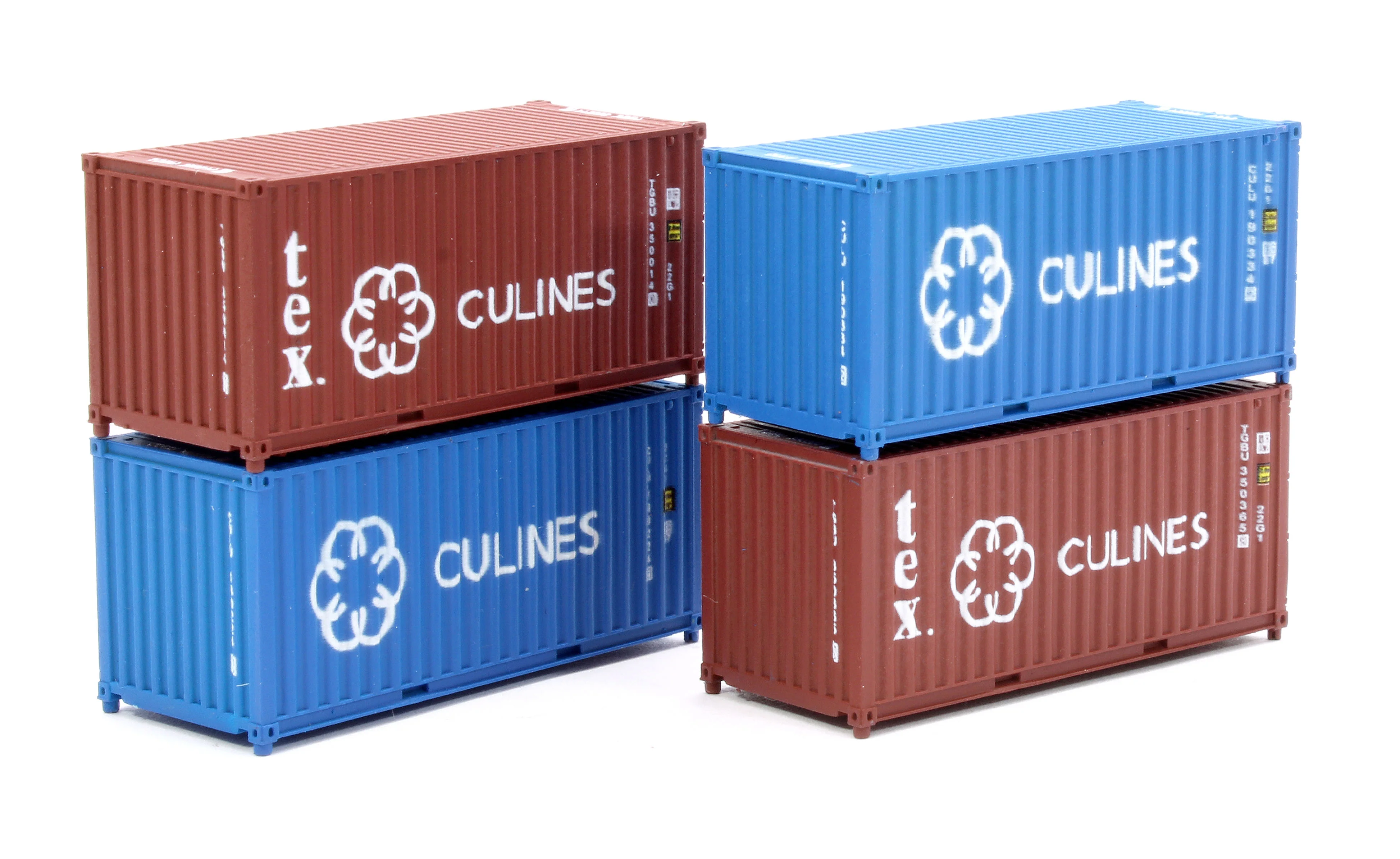2F-028-210 20ft Container Culines Culu/ Tgbu 4 Pack - Image 4