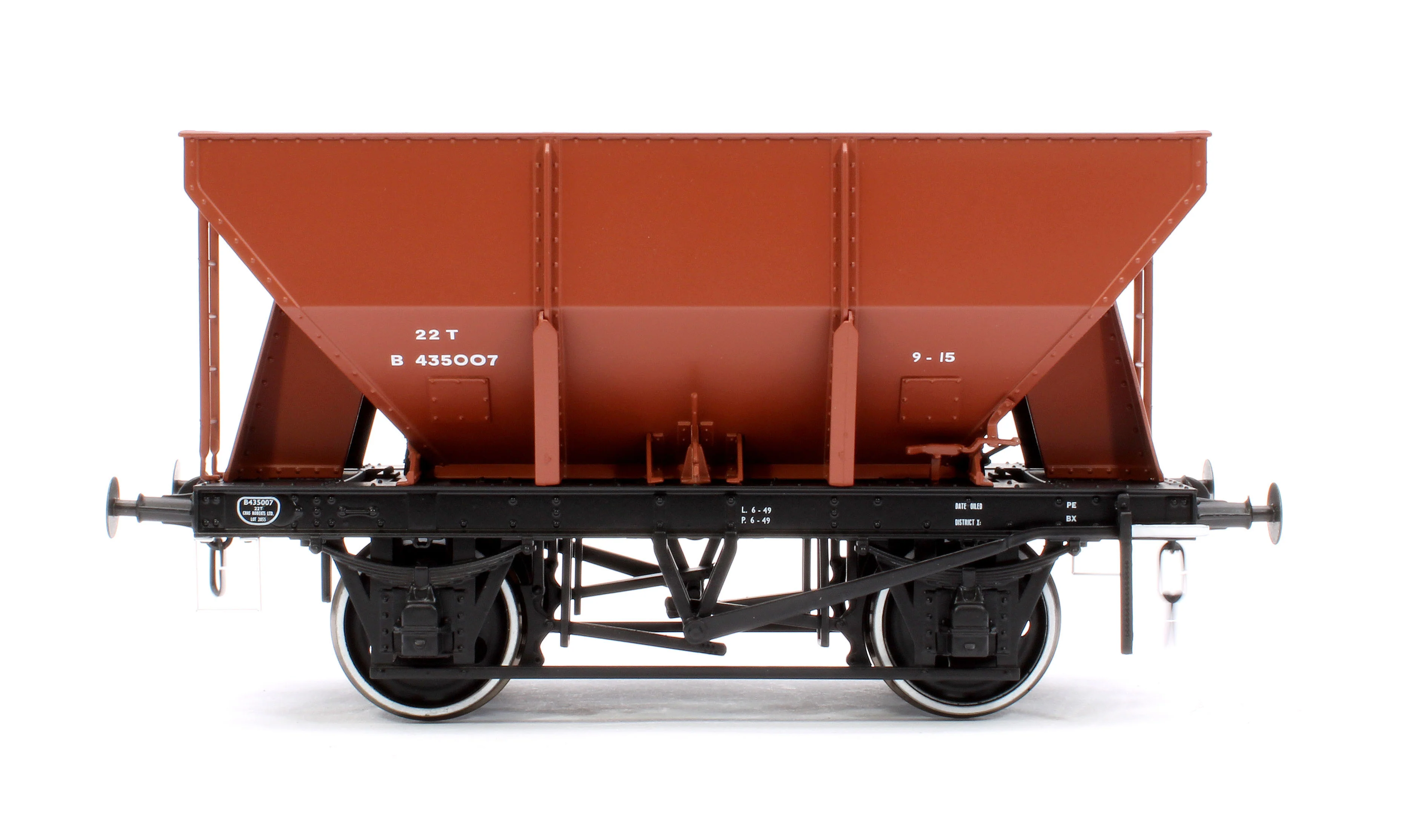7F-033-001 24T Steel Ore Hopper BR Bauxite B435007 - Image 2