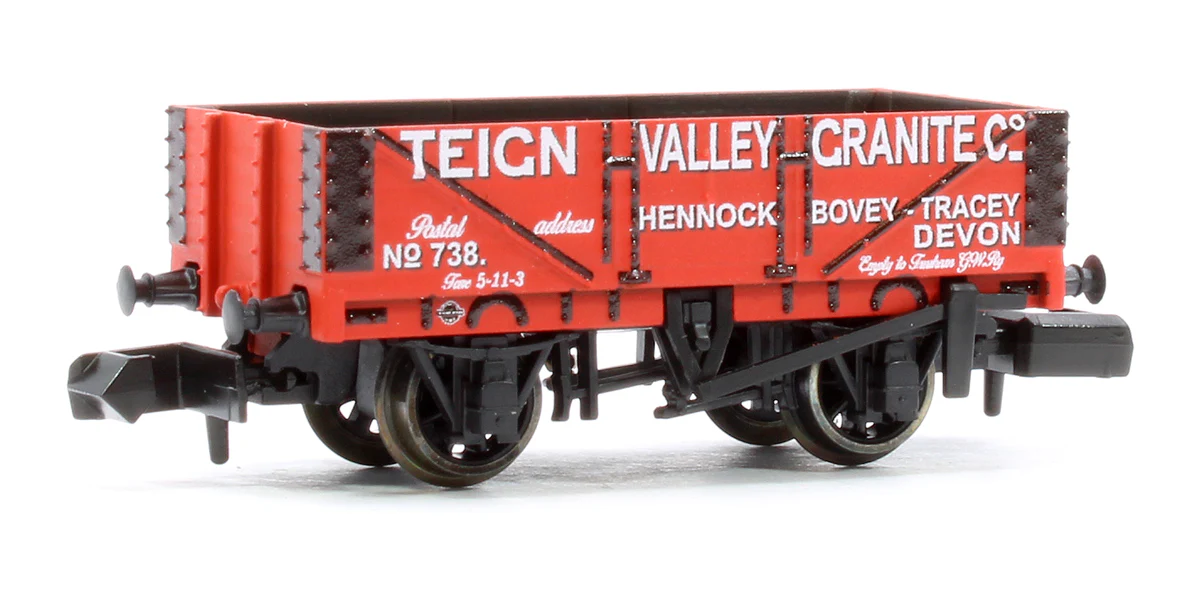 NR5005P 5 Plank Wagon, Teign Valley Granite, Bovey Tracey No.738 - Image 3