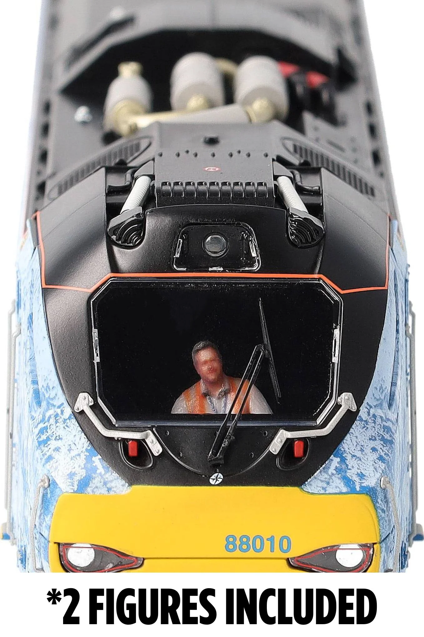 80909-076C Twin Pack 1:76 Scale Exclusive Class 88 Hi-Vis Seated Drivers - Full Colour 3D Print - Image 2
