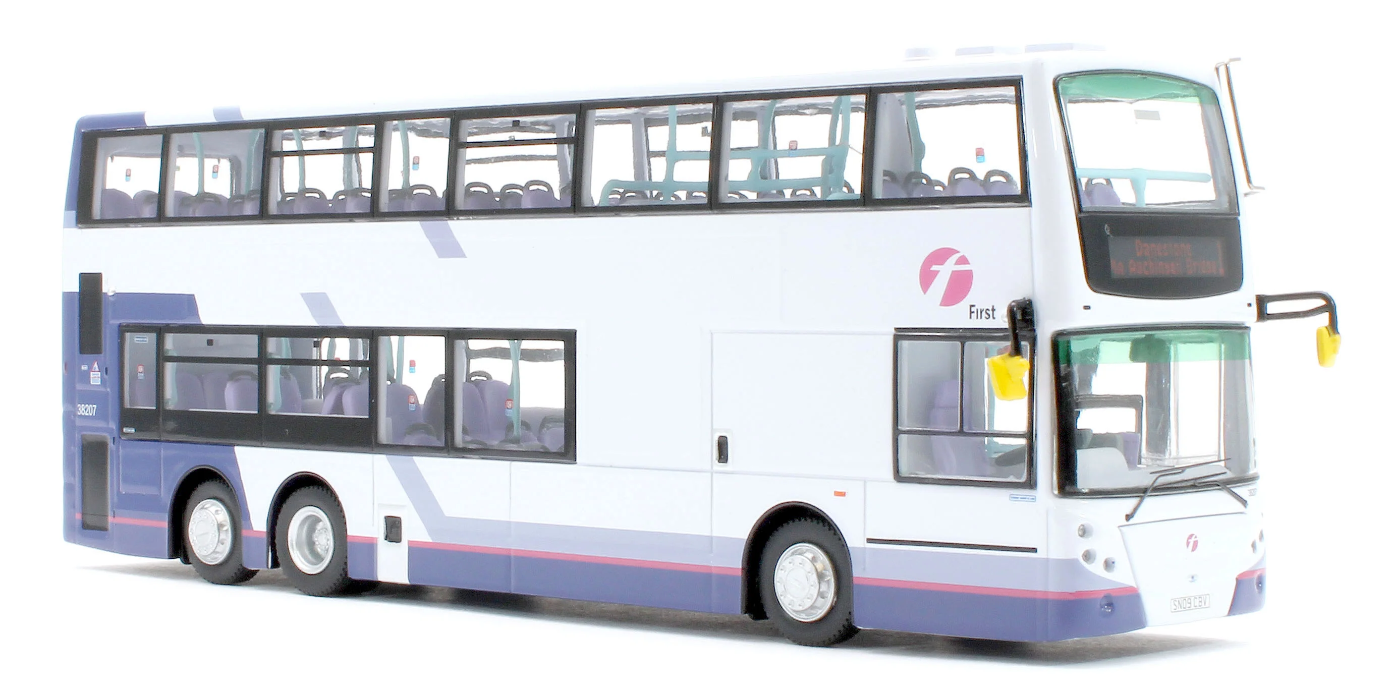 UKD76001 Dennis Trident ENVIRO500 Euro IV 12.1M First Bus Aberdeen Rt.1 - Danestone - Image 6