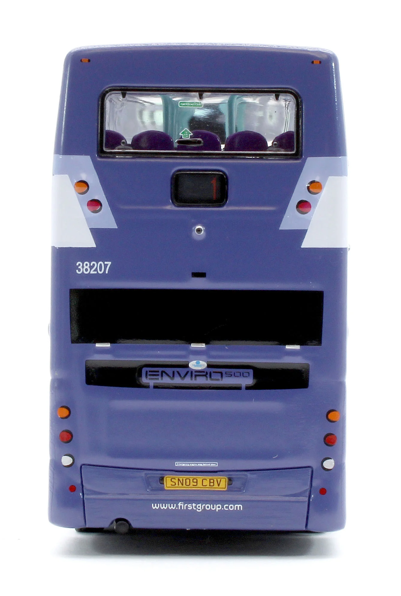 UKD76001 Dennis Trident ENVIRO500 Euro IV 12.1M First Bus Aberdeen Rt.1 - Danestone - Image 8