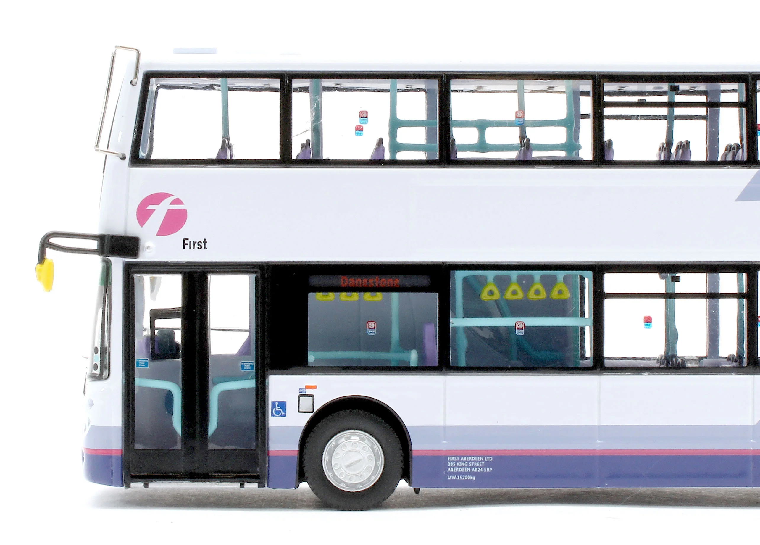 UKD76001 Dennis Trident ENVIRO500 Euro IV 12.1M First Bus Aberdeen Rt.1 - Danestone - Image 9