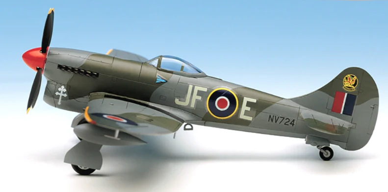 PKAY12466 Hawker Tempest V Model Kit - Image 3