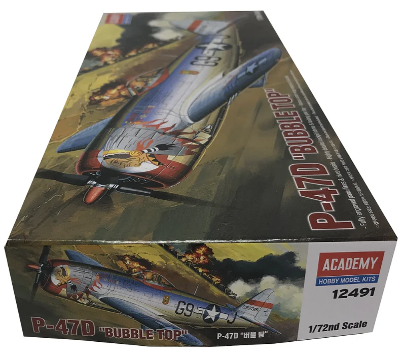 PKAY12491 P-47D Thunderbolt Bubbletop Model Kit - Image 4