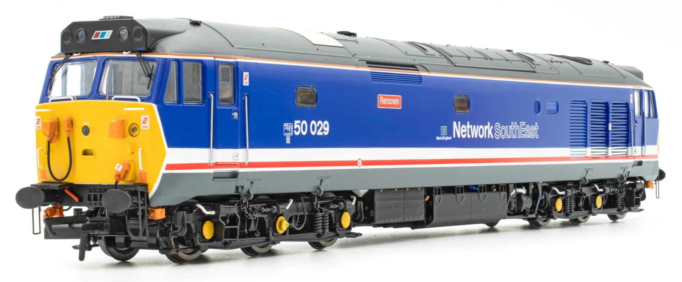 ACC2526-DCC Class 50 BR Revised NSE (Dark Blue with West of England Branding) 'Renown' No.50029 Diesel Locomotive - DCC Sound