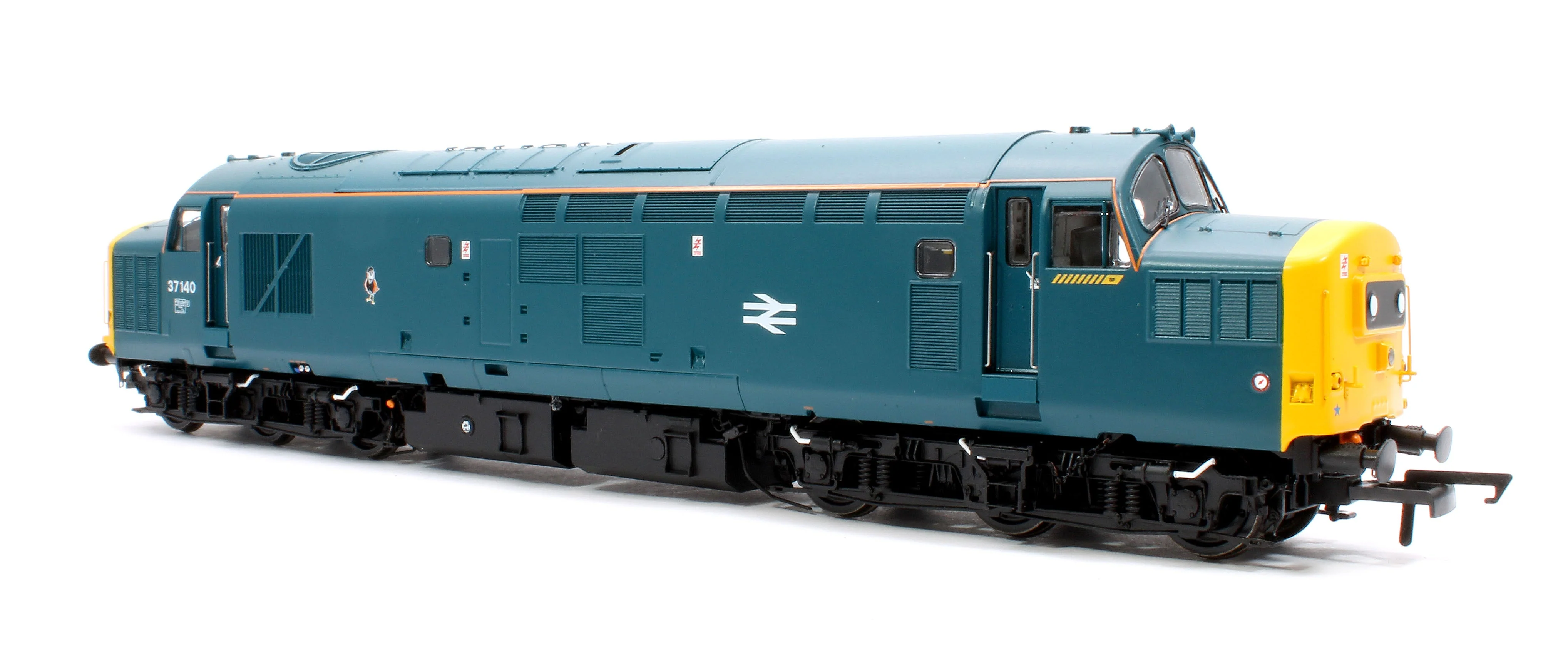 Pre-Owned ACC2611 Class 37/0 37140 BR Blue (Orange Cantrail) Diesel Locomotive - Image 2