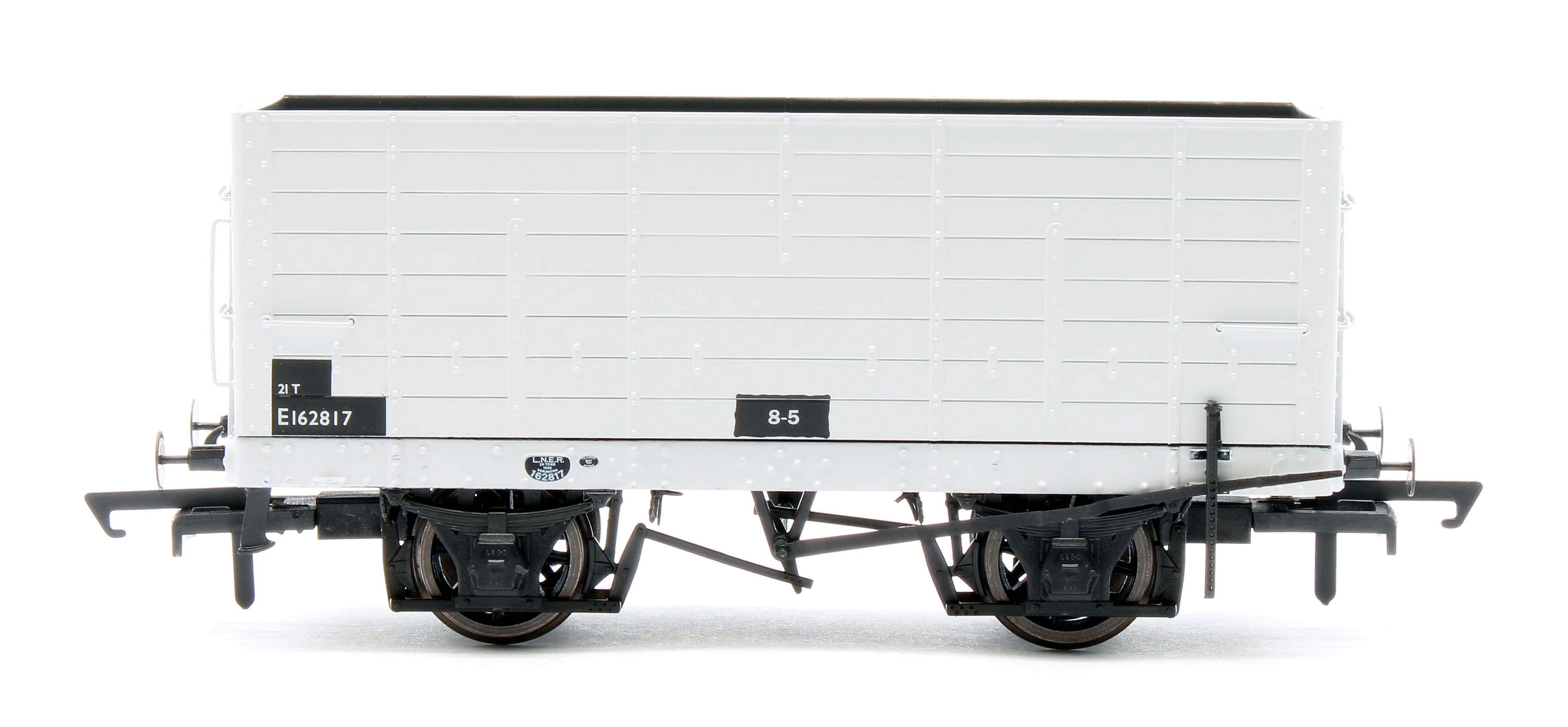 ACC2828 NER 20t Hopper - DGM 12 Hopper - BR Grey, with black panels - Triple Pack - Image 4