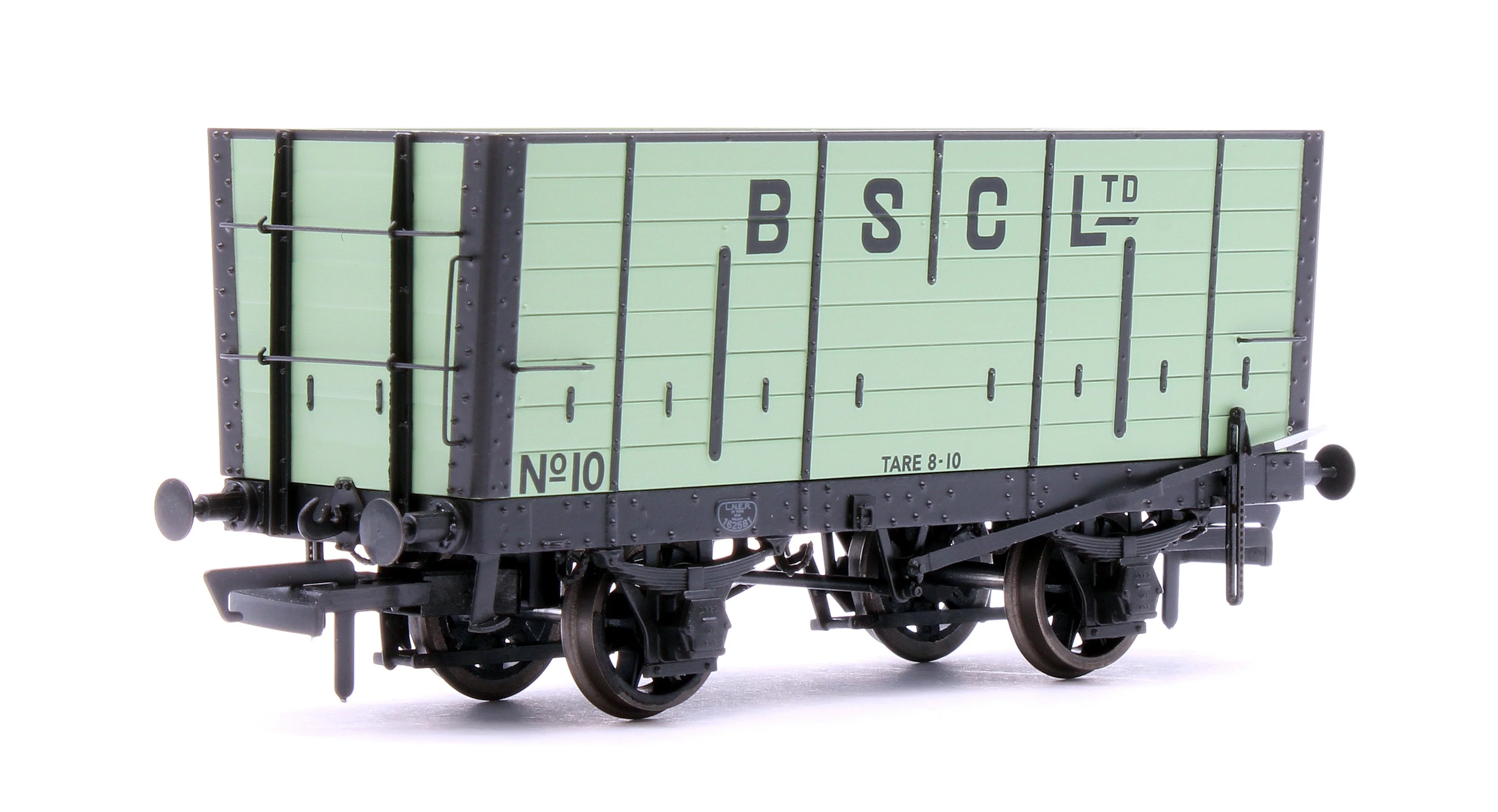 Pre-Owned ACC2833 NER 20t Hopper - BSC (Internal User) Hopper - Pale Green, with black ironwork - Triple Pack - Image 3