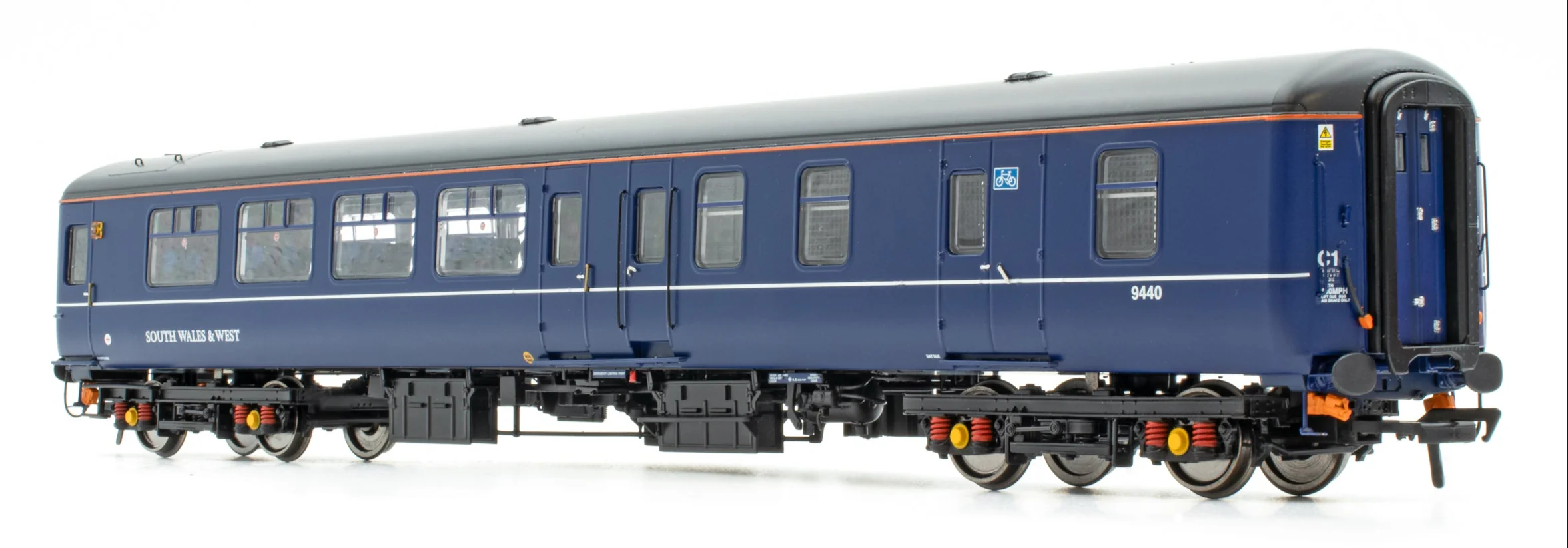 ACC2918 BR Mk.2c (small toilet window) BSO 9440 South Wales & West blue