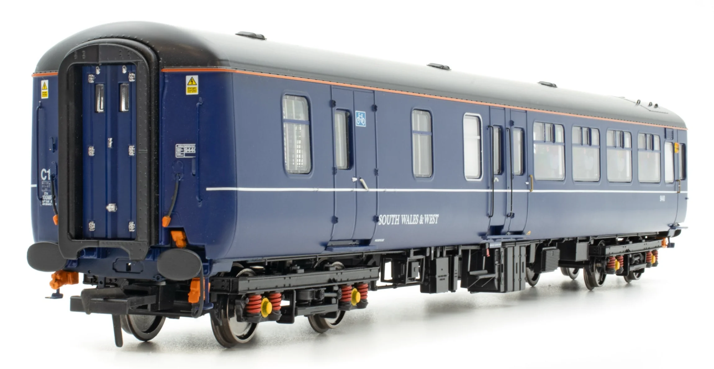 ACC2918 BR Mk.2c (small toilet window) BSO 9440 South Wales & West blue - Image 2