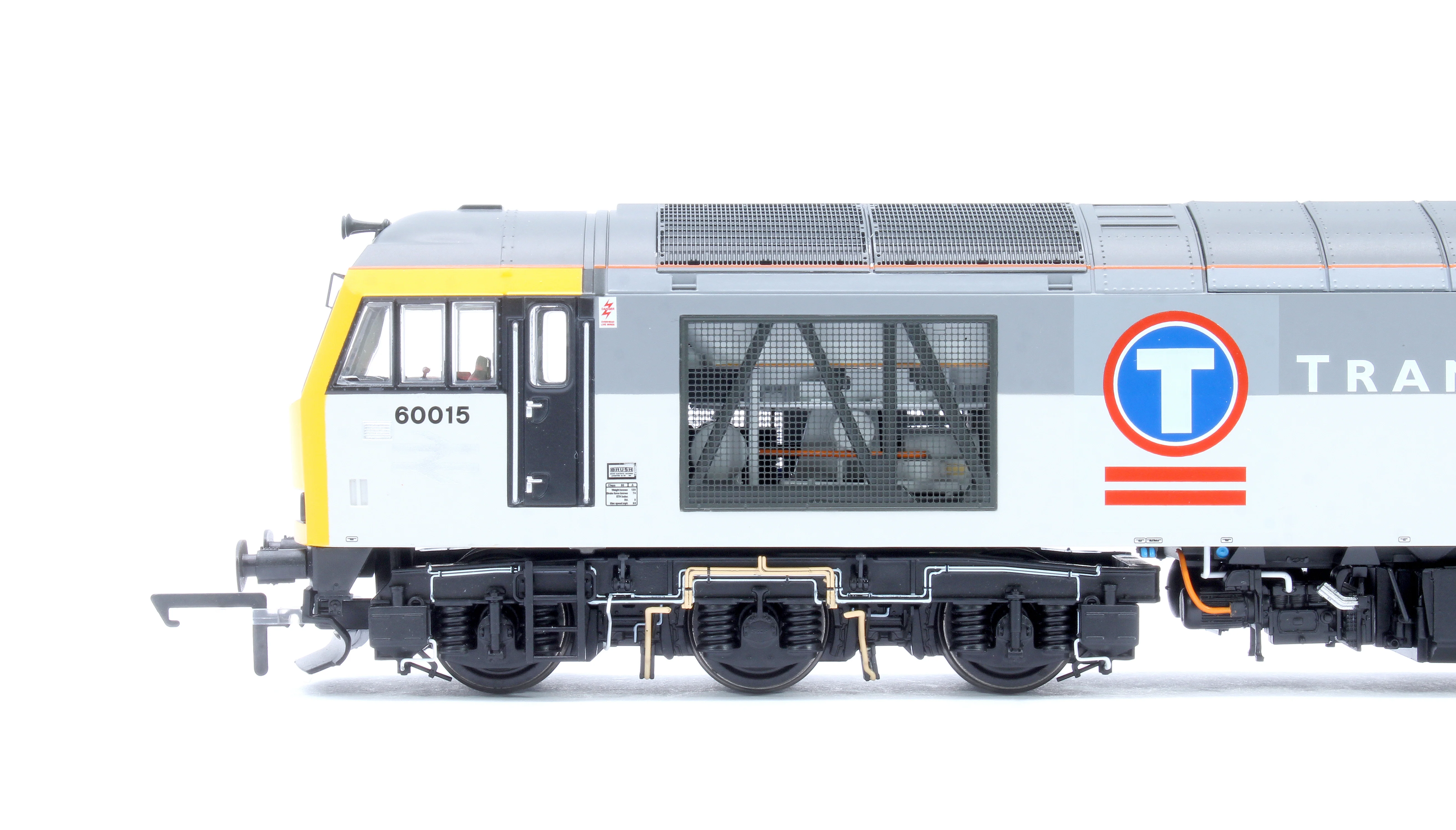 ACC3031 Class 60 60015 'Bow Fell' Transrail Grey Diesel Locomotive - Image 8