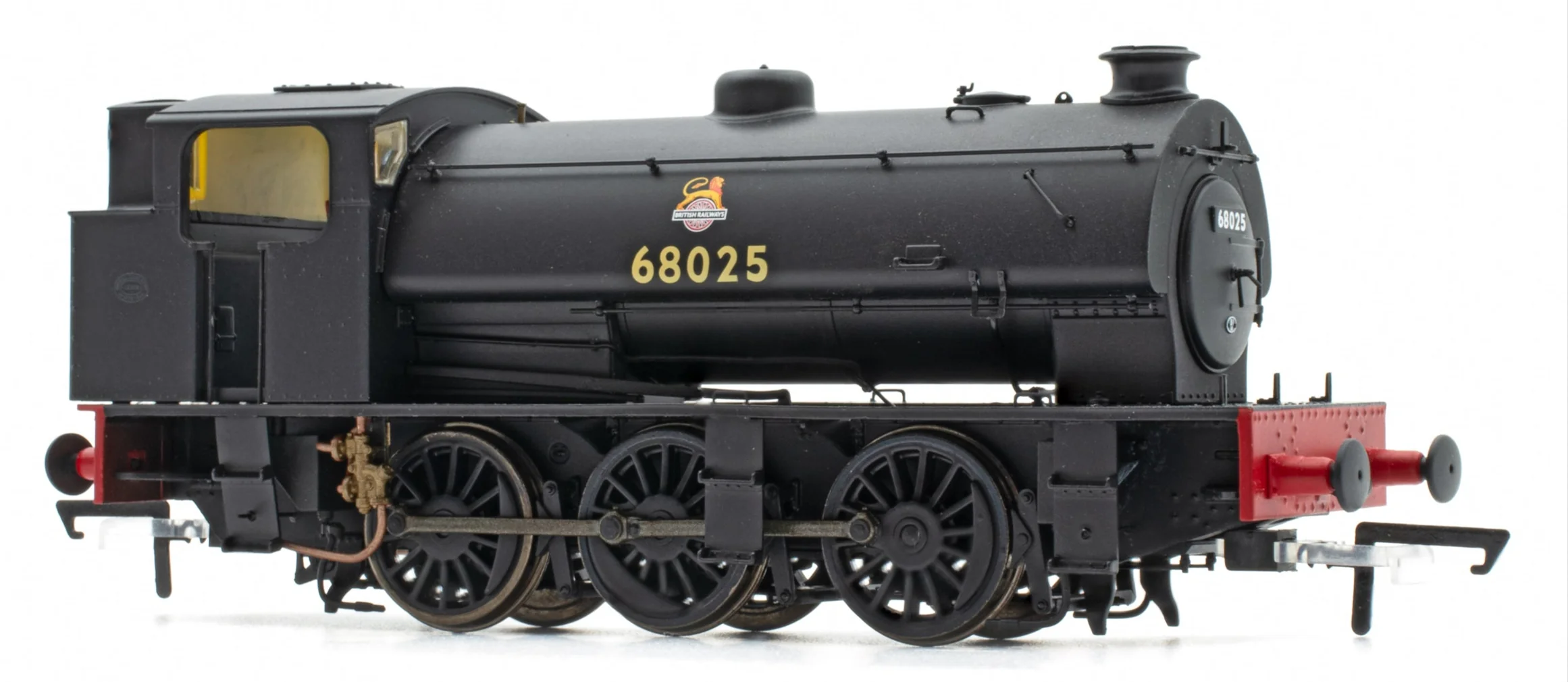 ACC3100 Hunslet 'Austerity' 0-6-0 Saddle Tank BR Black No.68025 (Early Emblem) Steam Locomotive