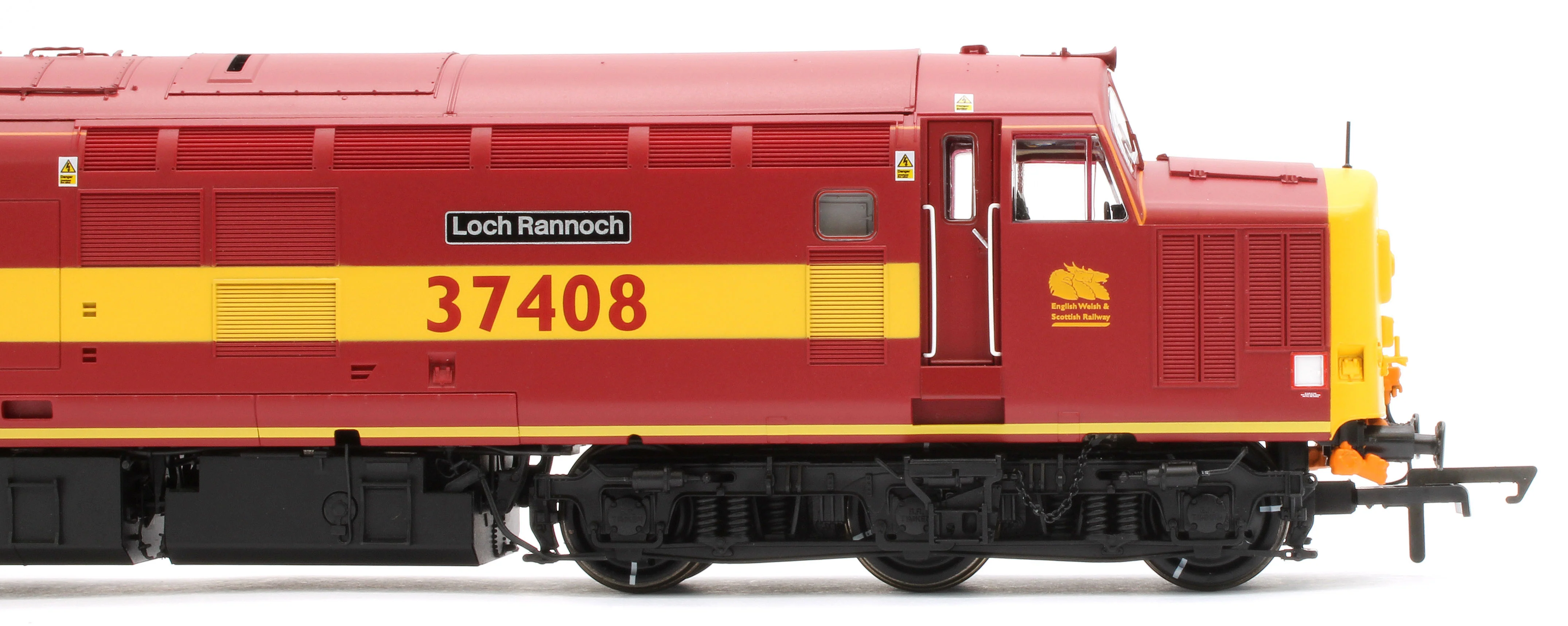 ACC3151 Class 37 Loch Rannoch EWS Maroon & Gold 37408 Diesel Locomotive - Image 11