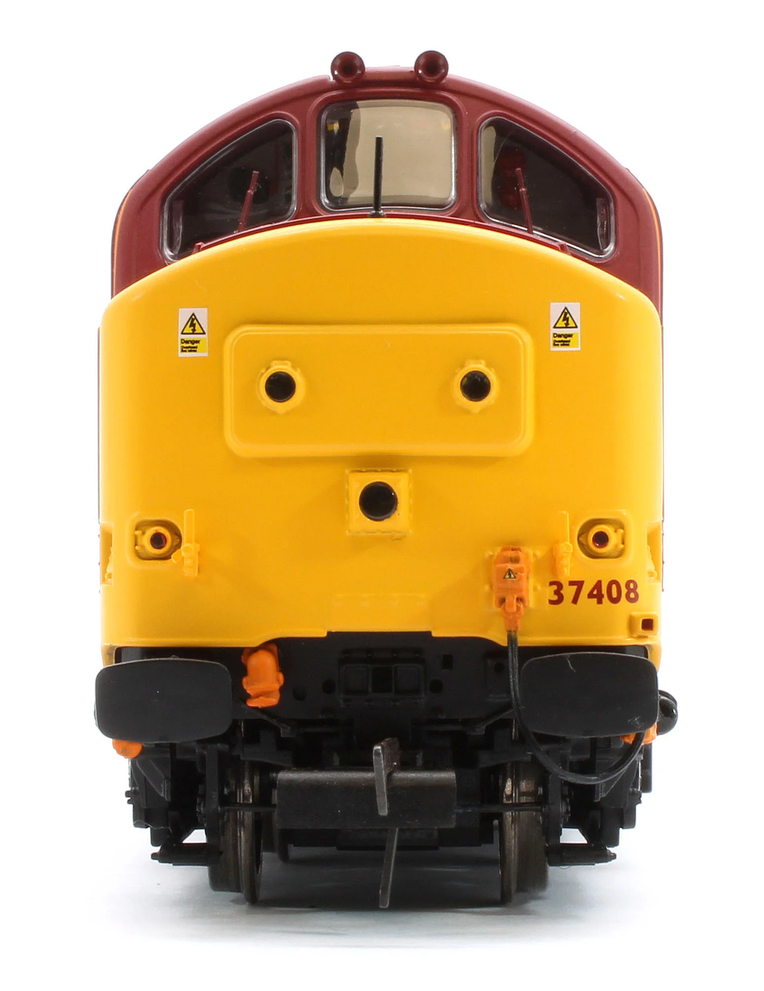 ACC3151 Class 37 Loch Rannoch EWS Maroon & Gold 37408 Diesel Locomotive - Image 8