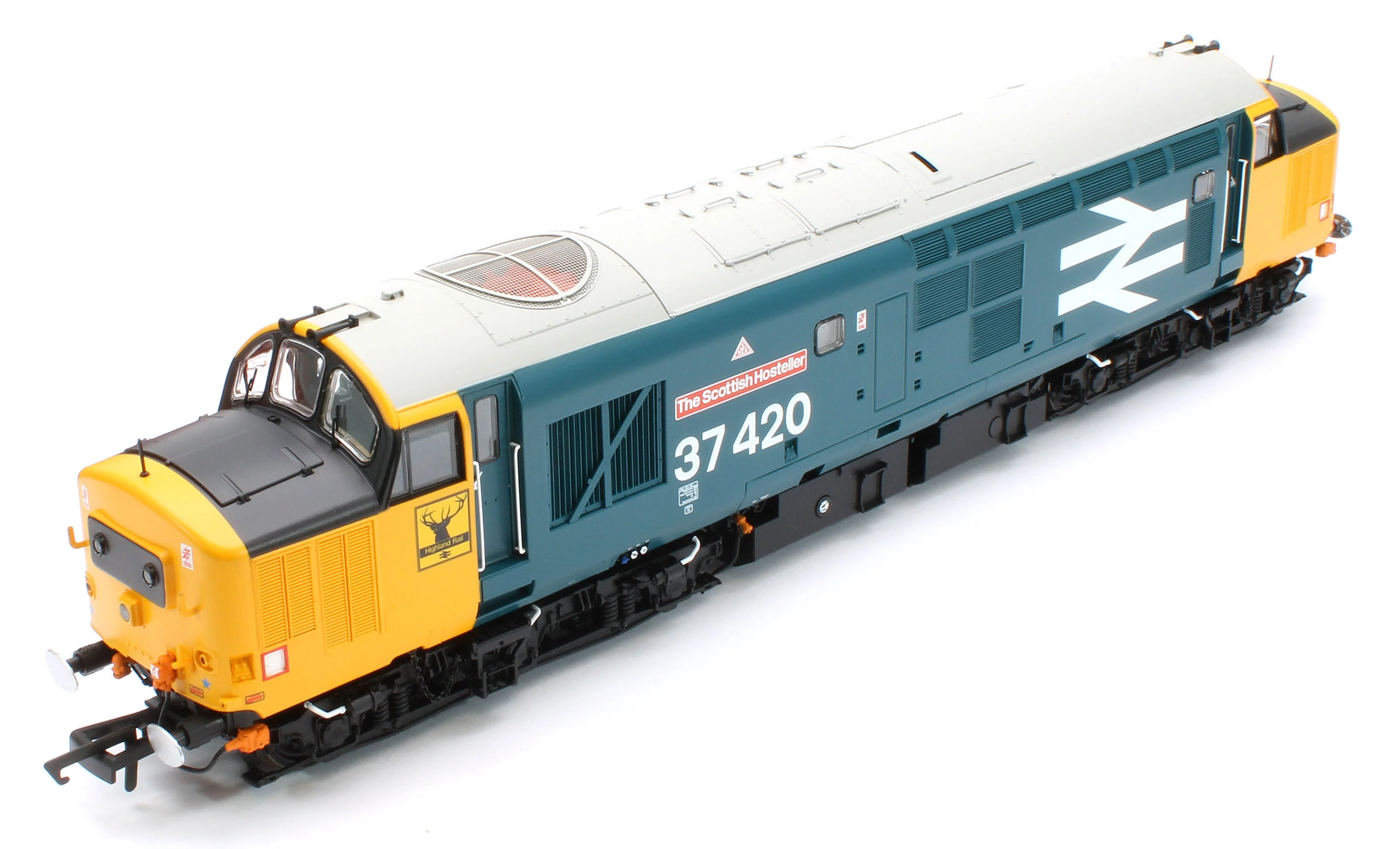ACC3153 Class 37 The Scottish Hosteller Large Logo (with Highland ‘Stag’) 37420 Diesel Locomotive - Image 10
