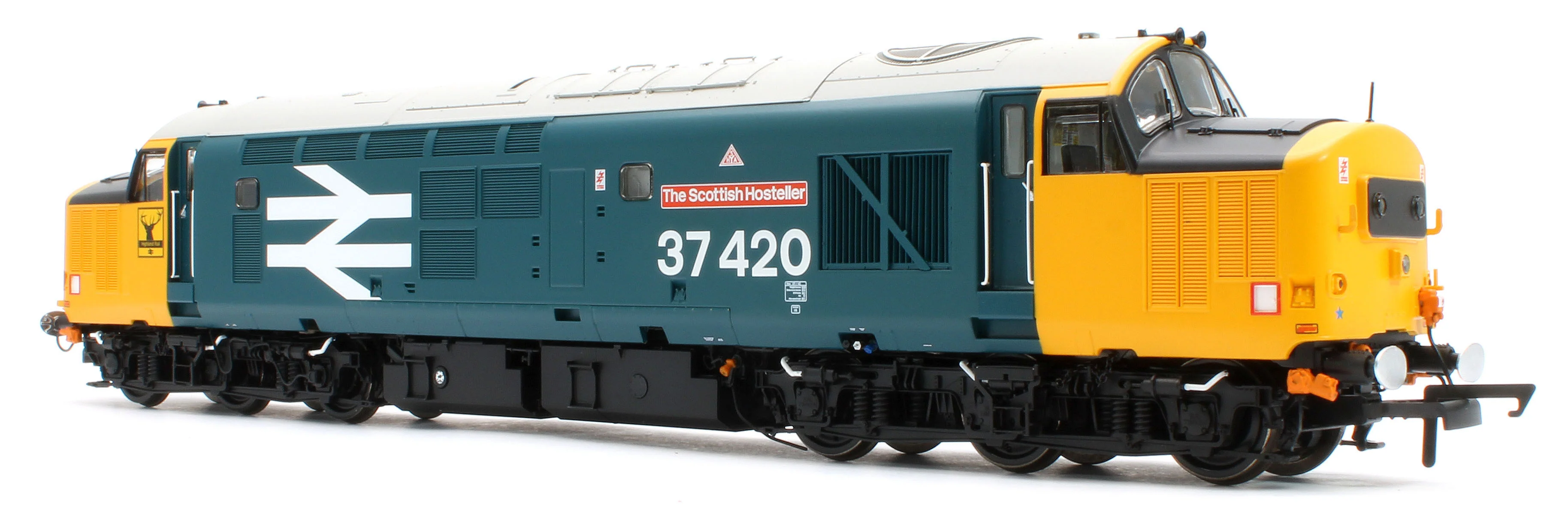 ACC3153 Class 37 The Scottish Hosteller Large Logo (with Highland ‘Stag’) 37420 Diesel Locomotive - Image 6