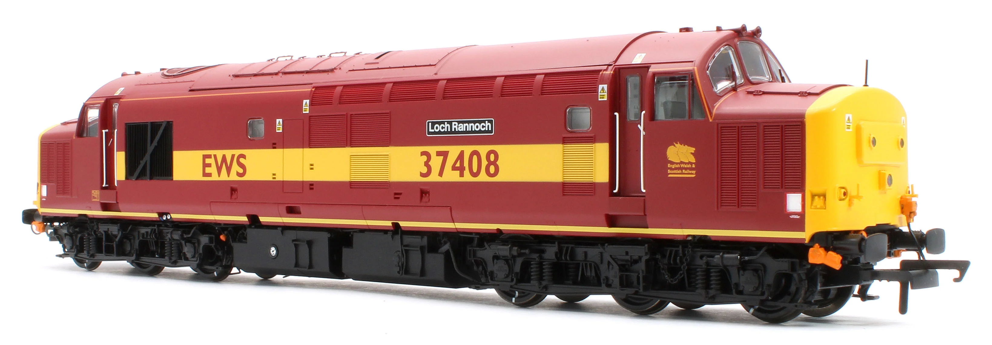 ACC3160-DCC Class 37 Loch Rannoch EWS Maroon & Gold 37408 Diesel Locomotive - DCC Sound - Image 3