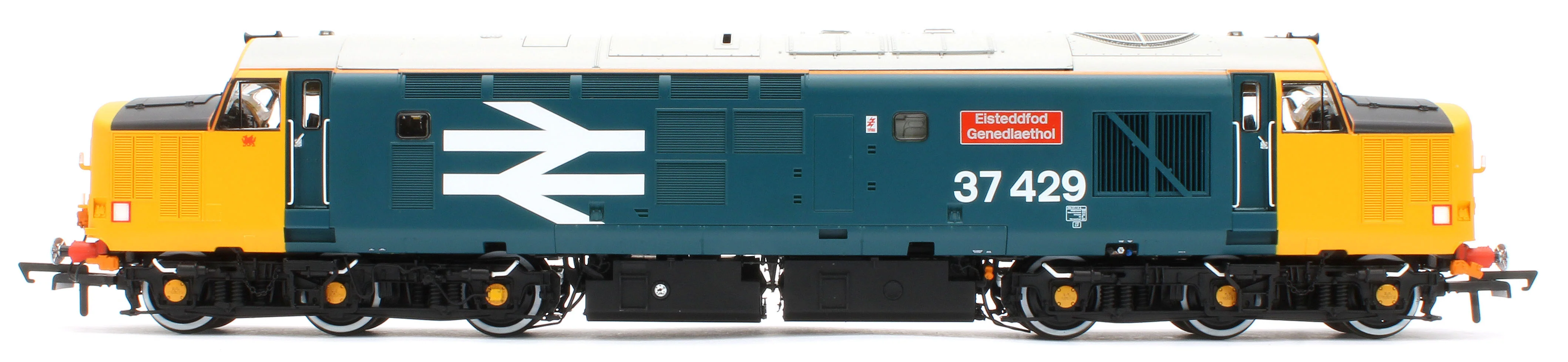 ACC3164-DCC Class 37 Eisteddfod Genedlaethol Large Logo Blue (with Welsh Dragon) 37429 Diesel Locomotive - DCC Sound - Image 5