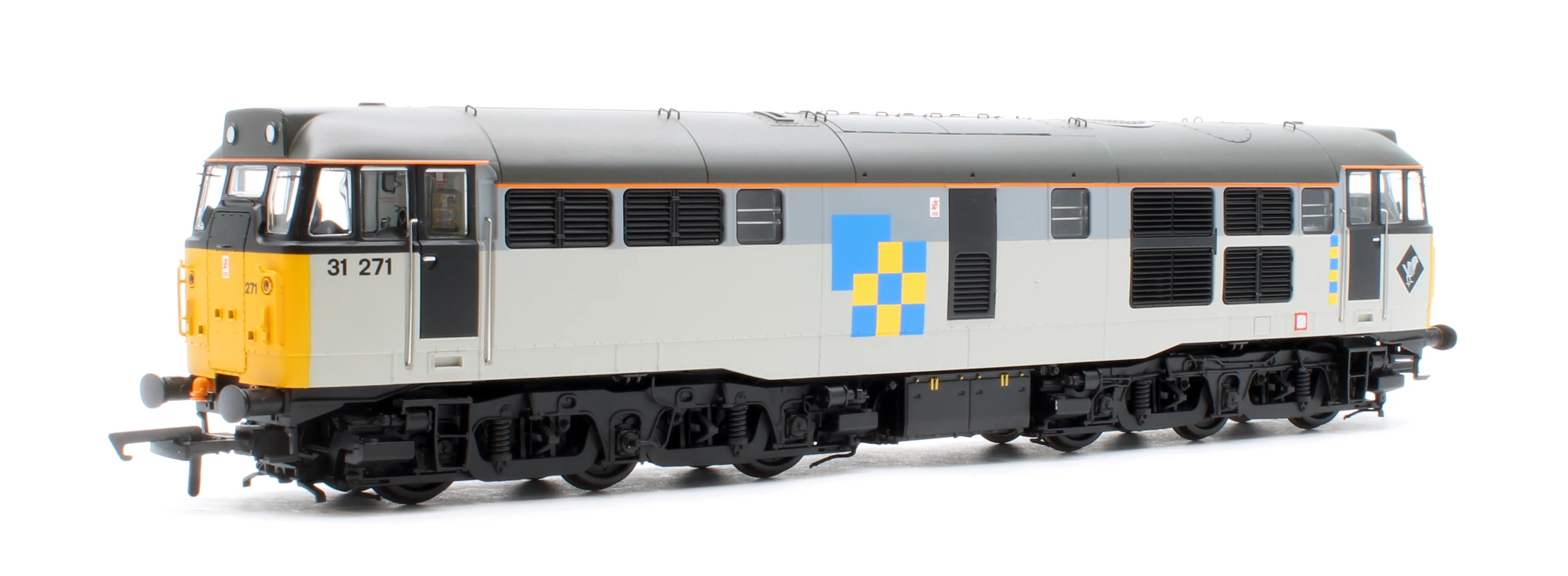 ACC3179 Class 31 31271 Railfreight Construction Sector Triple Grey Diesel Locomotive - Image 3