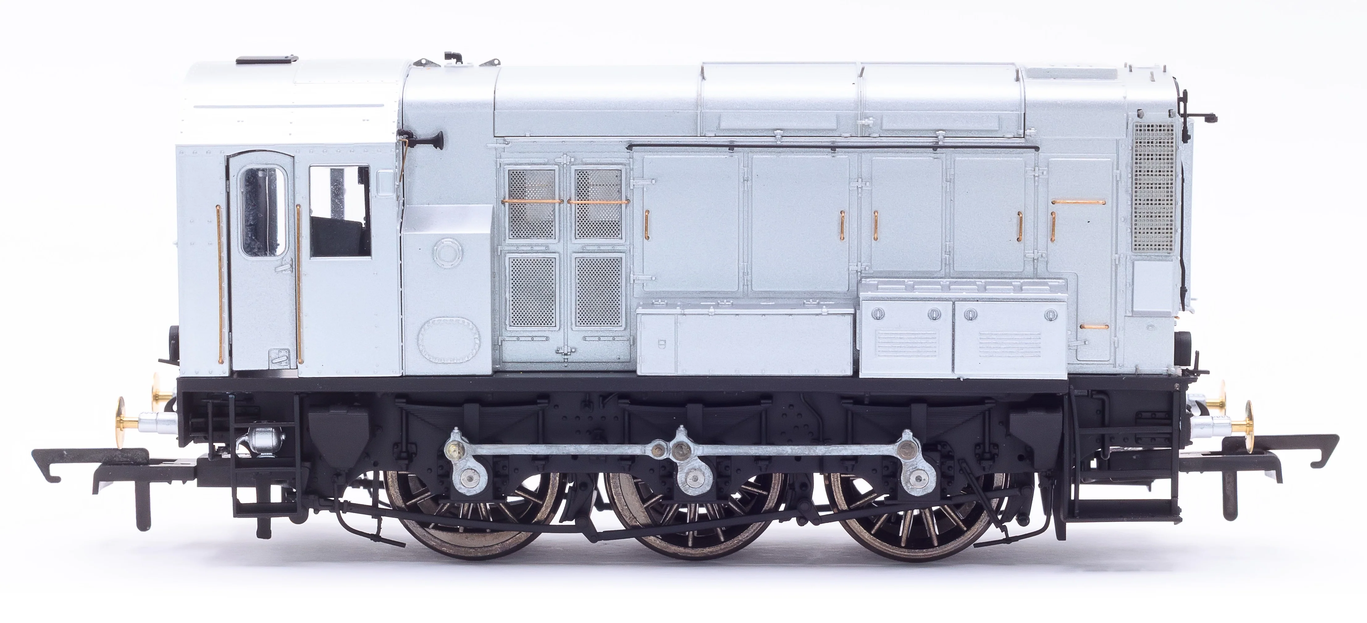 ACC3204-DCC Class 08 BR Blue Wasp Stripes (Red Running Plate) 08912 Diesel Shunter Locomotive - DCC Sound - Image 4