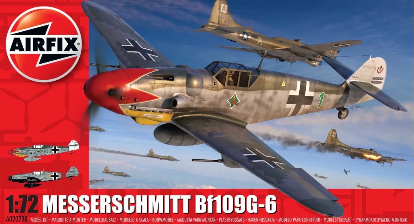A02029B Messerschmitt Bf109G-6 Model Kit