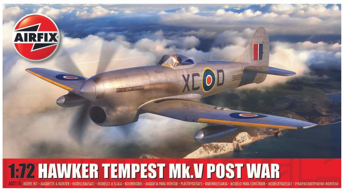A02110 Hawker Tempest Mk.V Post War Model Kit