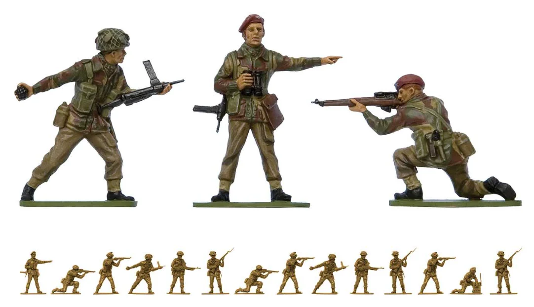 A02701V WWII British Paratroops Model Kit - Image 2
