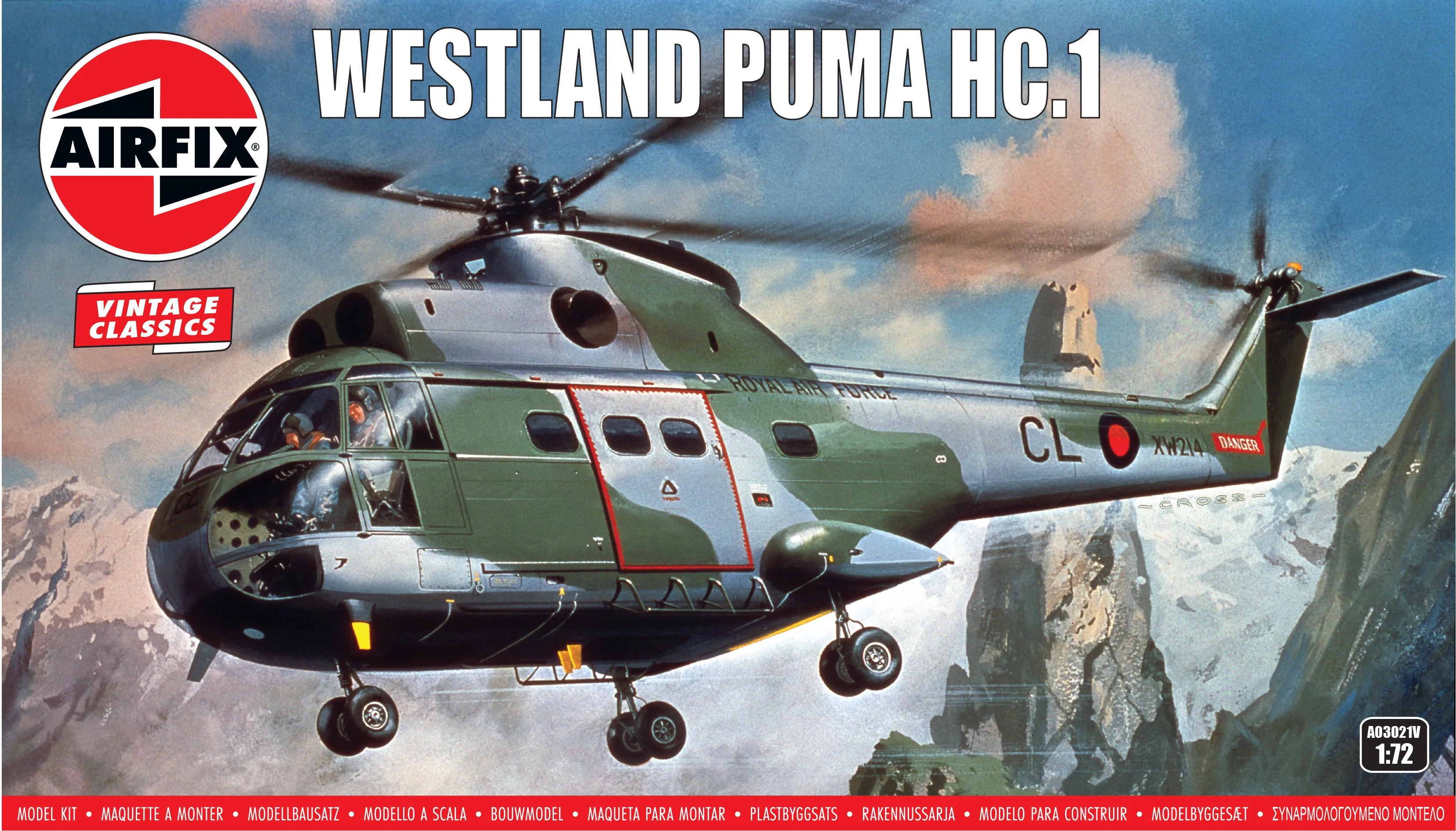 A03021V Westland Puma HC.1 Model Kit - Image 9