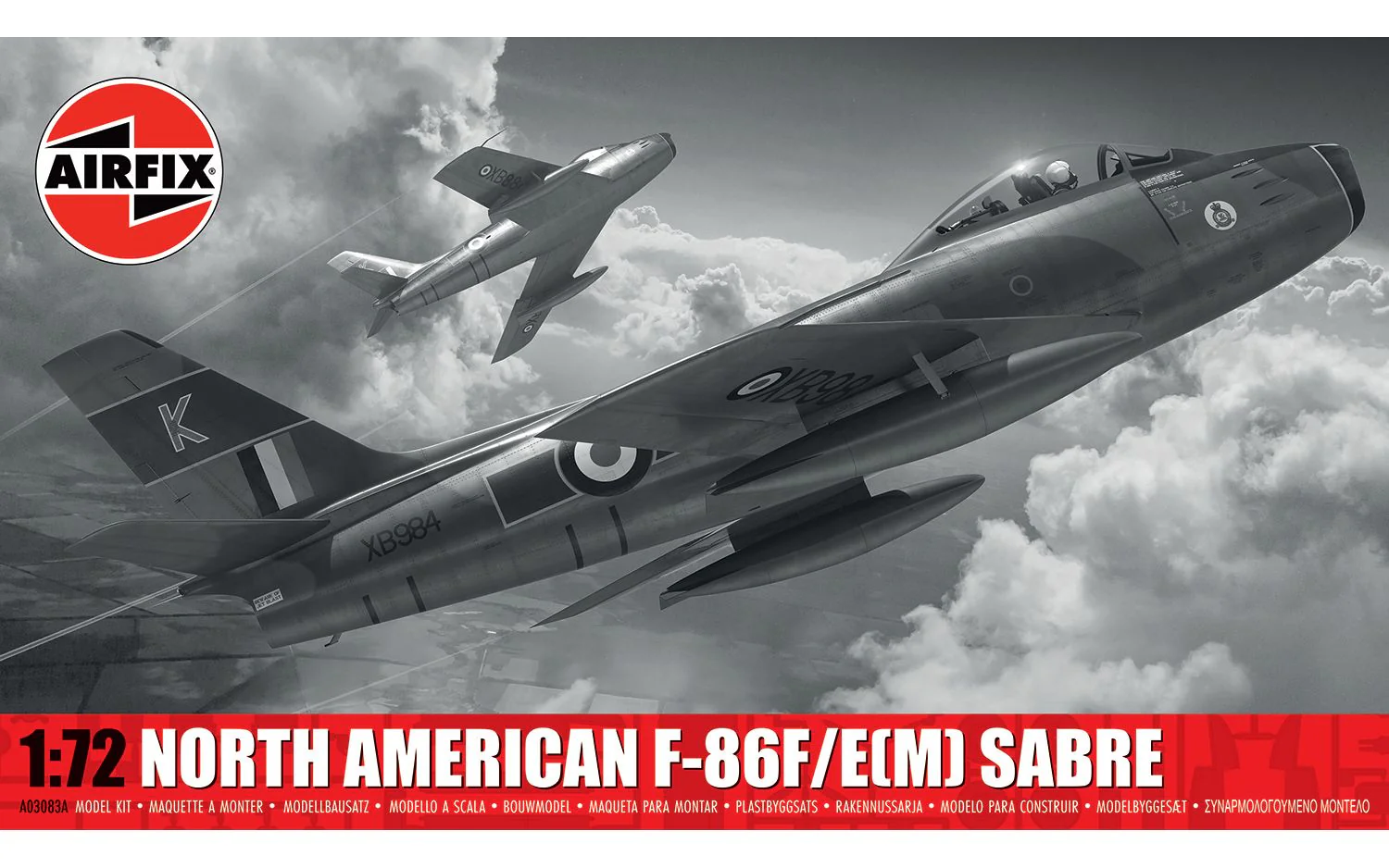 A03083A North American F-86F/E(M) Sabre Model Kit