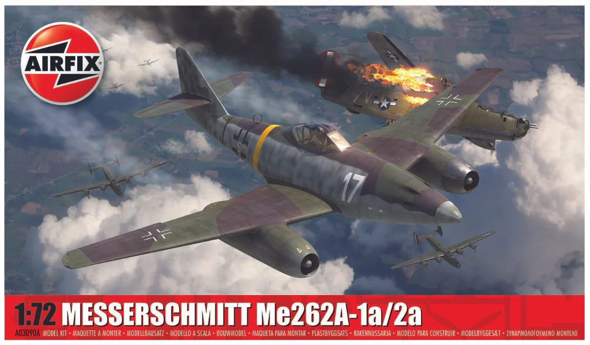 A03090A Messerschmitt Me262A-1a/2a Model Kit