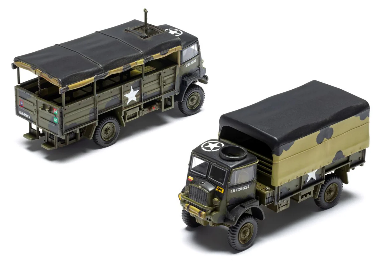 A03306A WWII 3-ton 4x4 General Service & Troop Trucks Model kit - Image 6