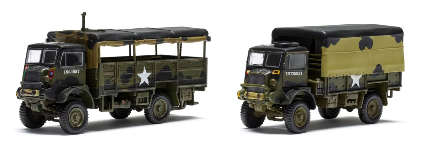 A03306A WWII 3-ton 4x4 General Service & Troop Trucks Model kit - Image 7