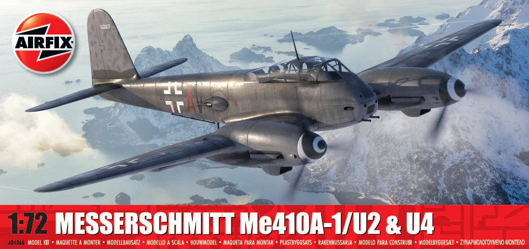 A04066 Messerschmitt Me410A-1/U2 & U4 Model Kit