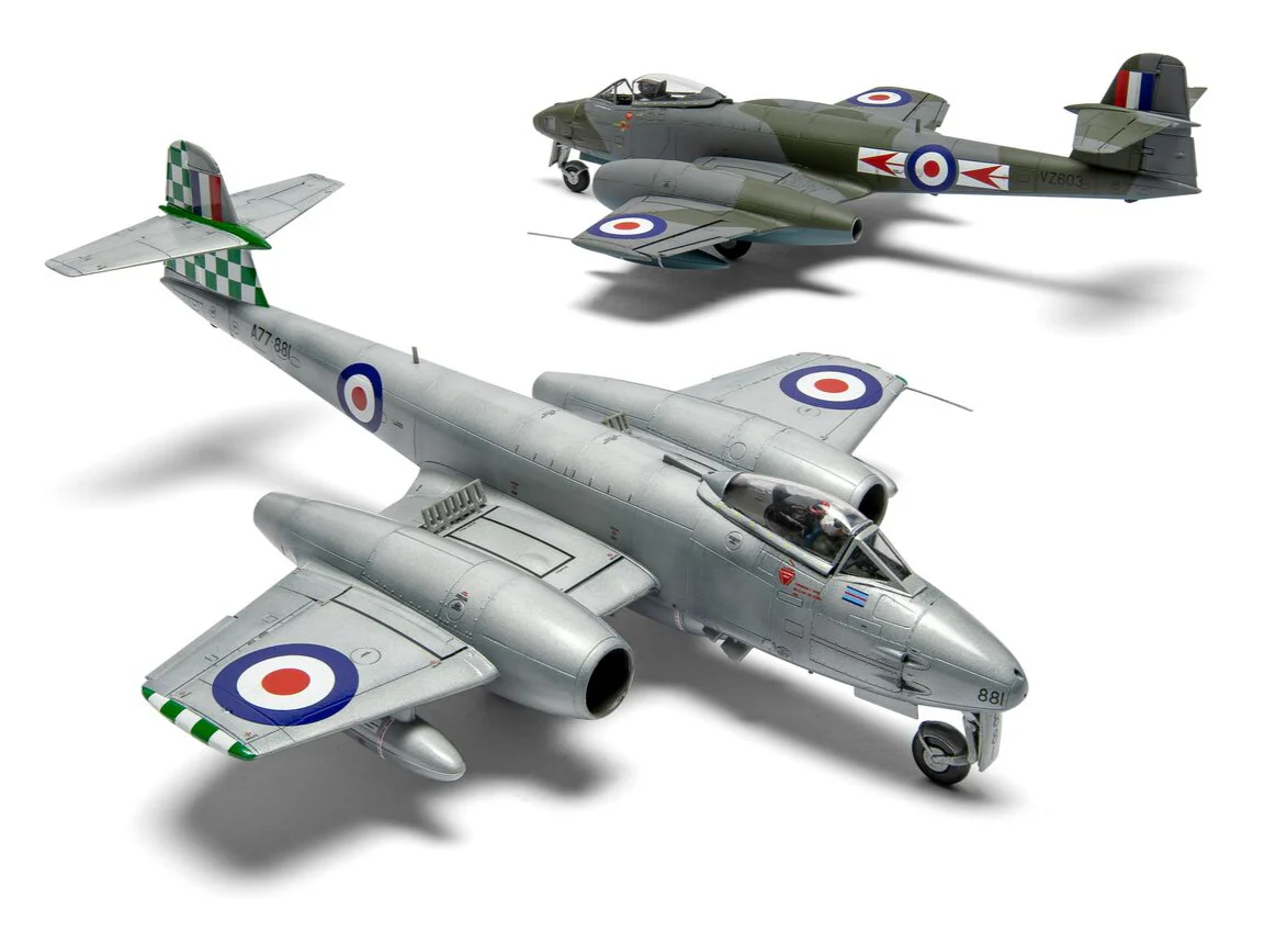 A04067 Gloster Meteor F.8/FR.9 Model Kit - Image 6