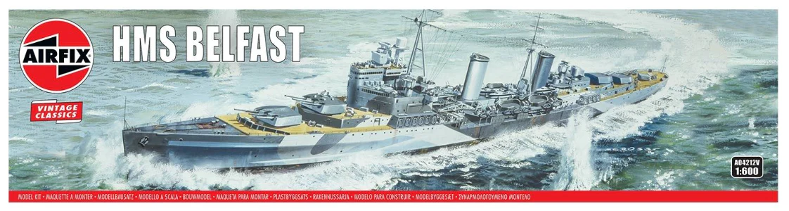 A04212V HMS Belfast Model Kit