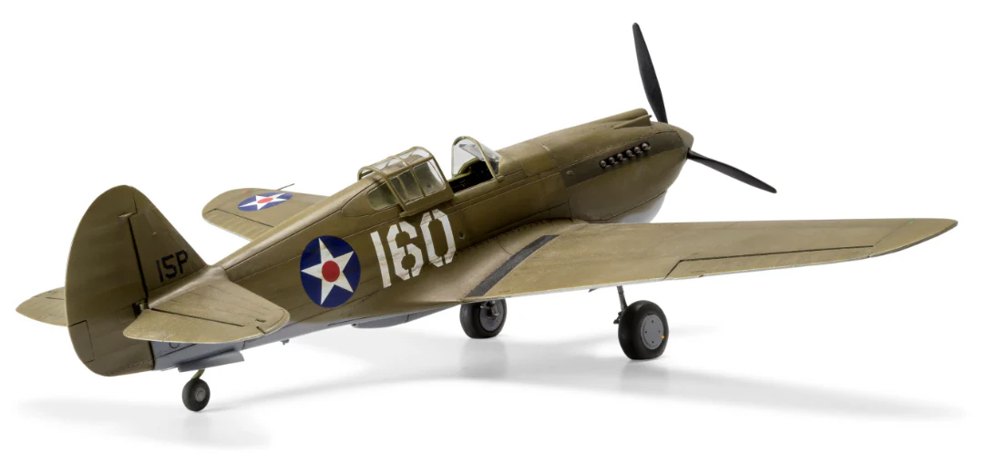 A05130A Curtiss P-40B Warhawk Model Kit - Image 5