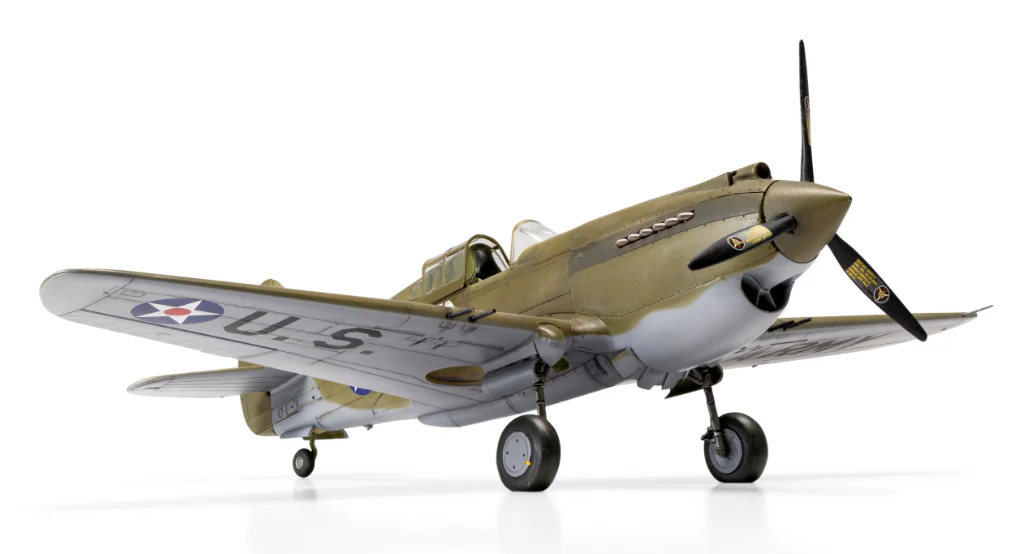 A05130A Curtiss P-40B Warhawk Model Kit - Image 6